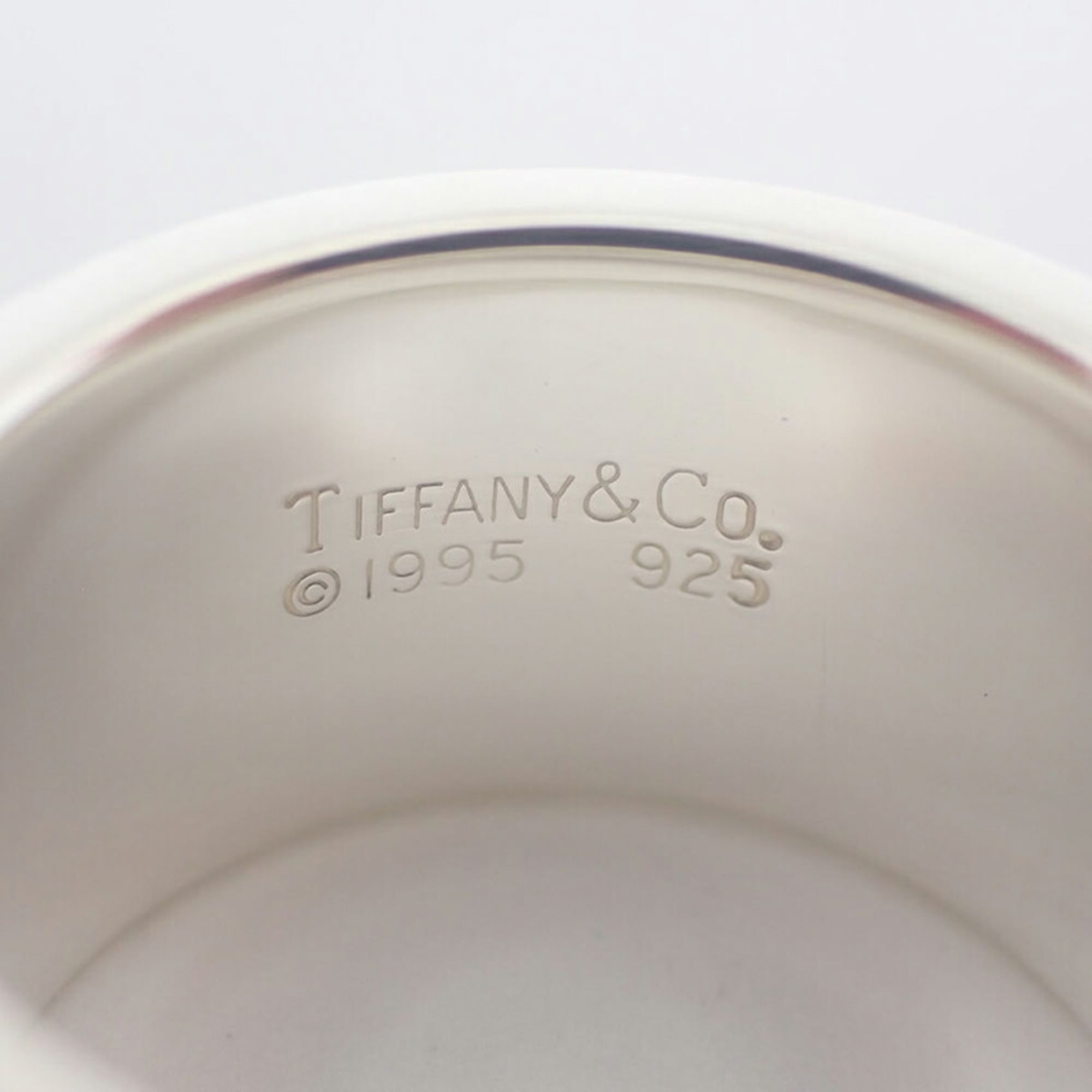 Tiffany Sterling Silver 925 Band Ring (Pre-Owned)