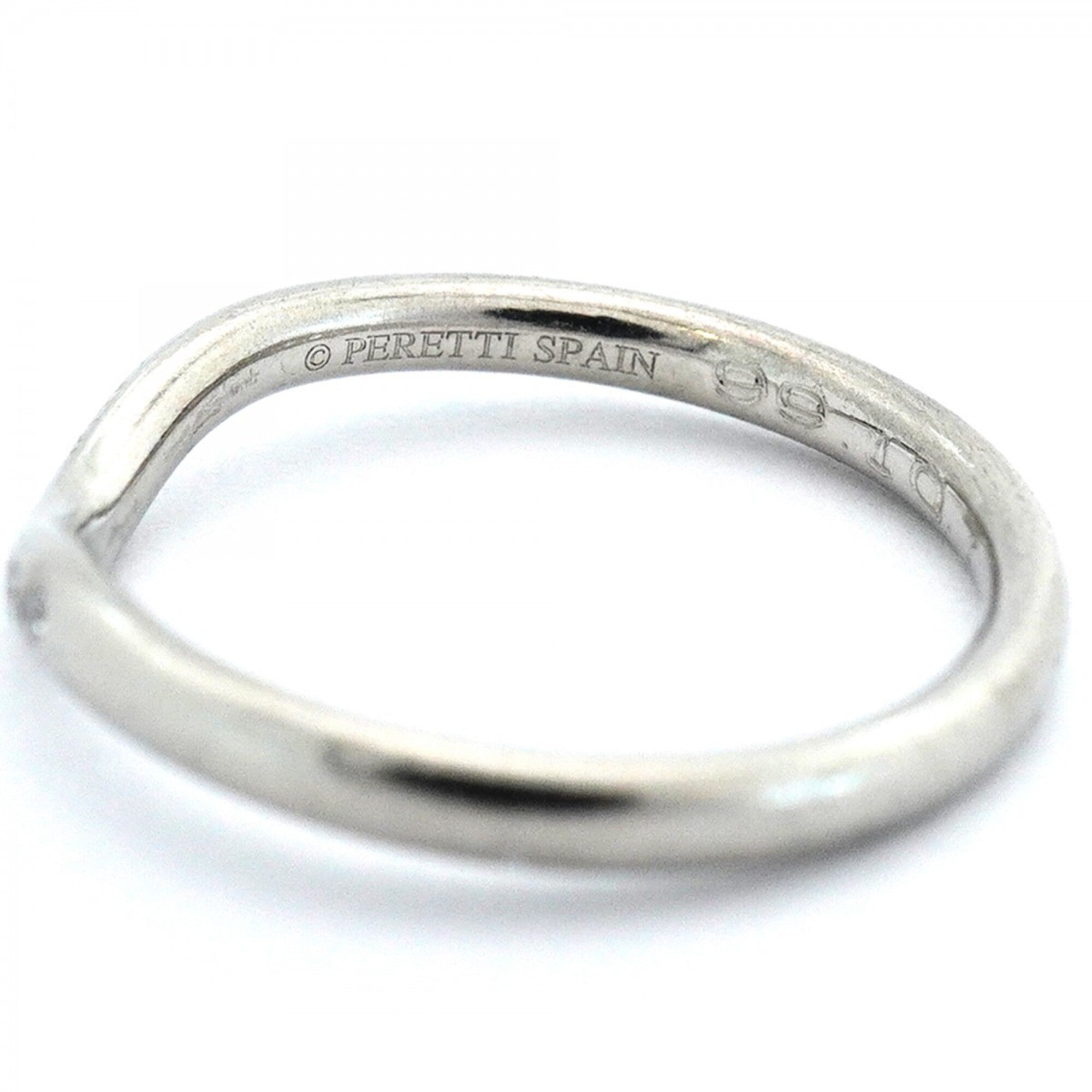Tiffany Platinum 950 Band Ring (Pre-Owned)