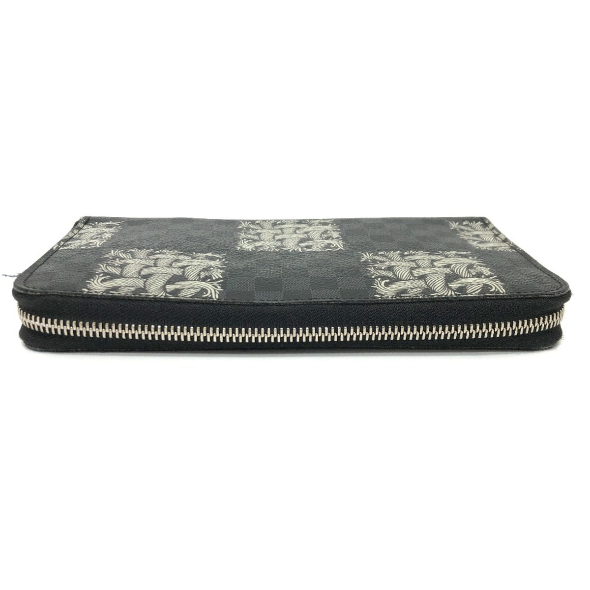Louis Vuitton Damier Graphite Black Damier Graphite Long Wallet (Bi-Fold) (Pre-Owned)