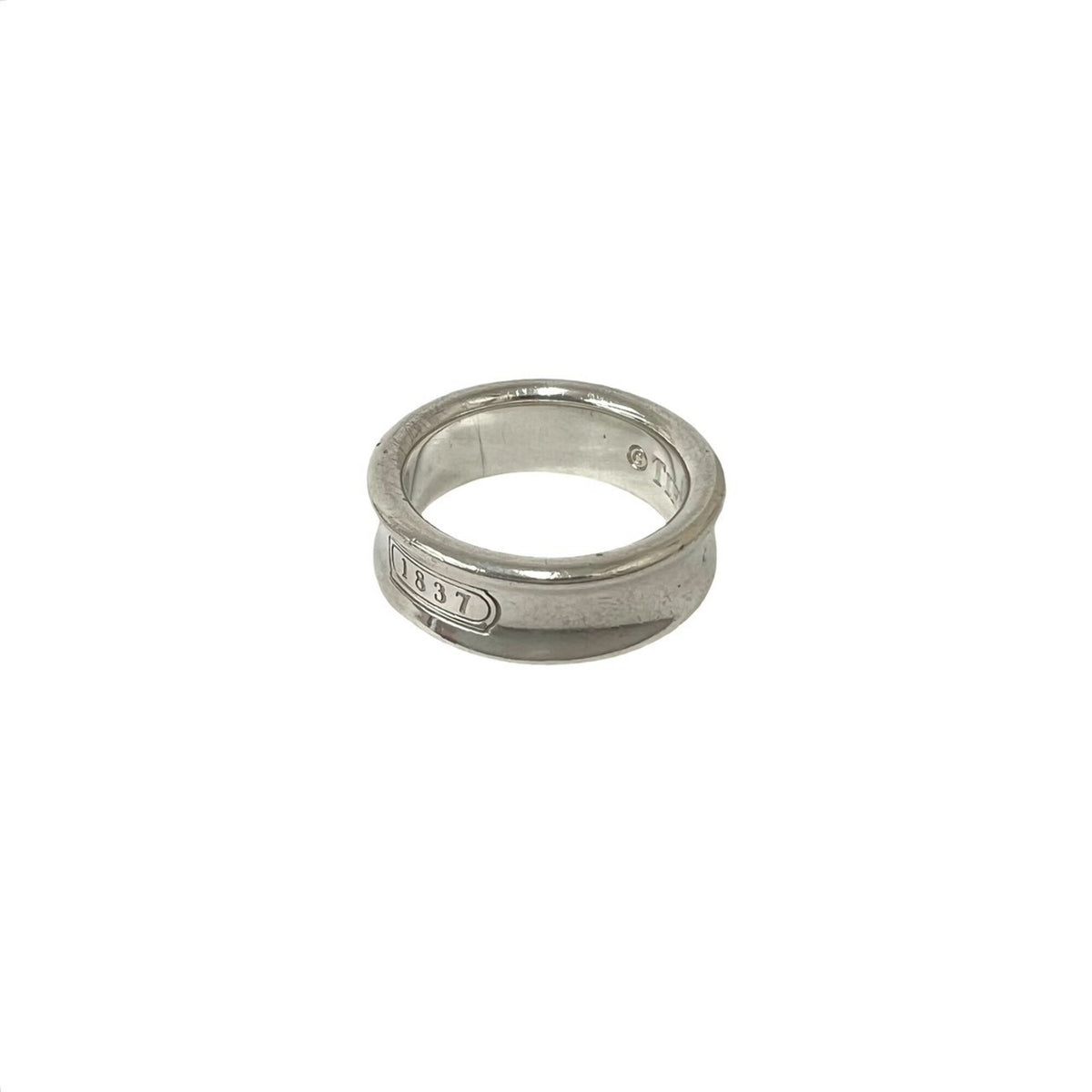Tiffany Silver Silver 925 Band Ring (Pre-Owned)