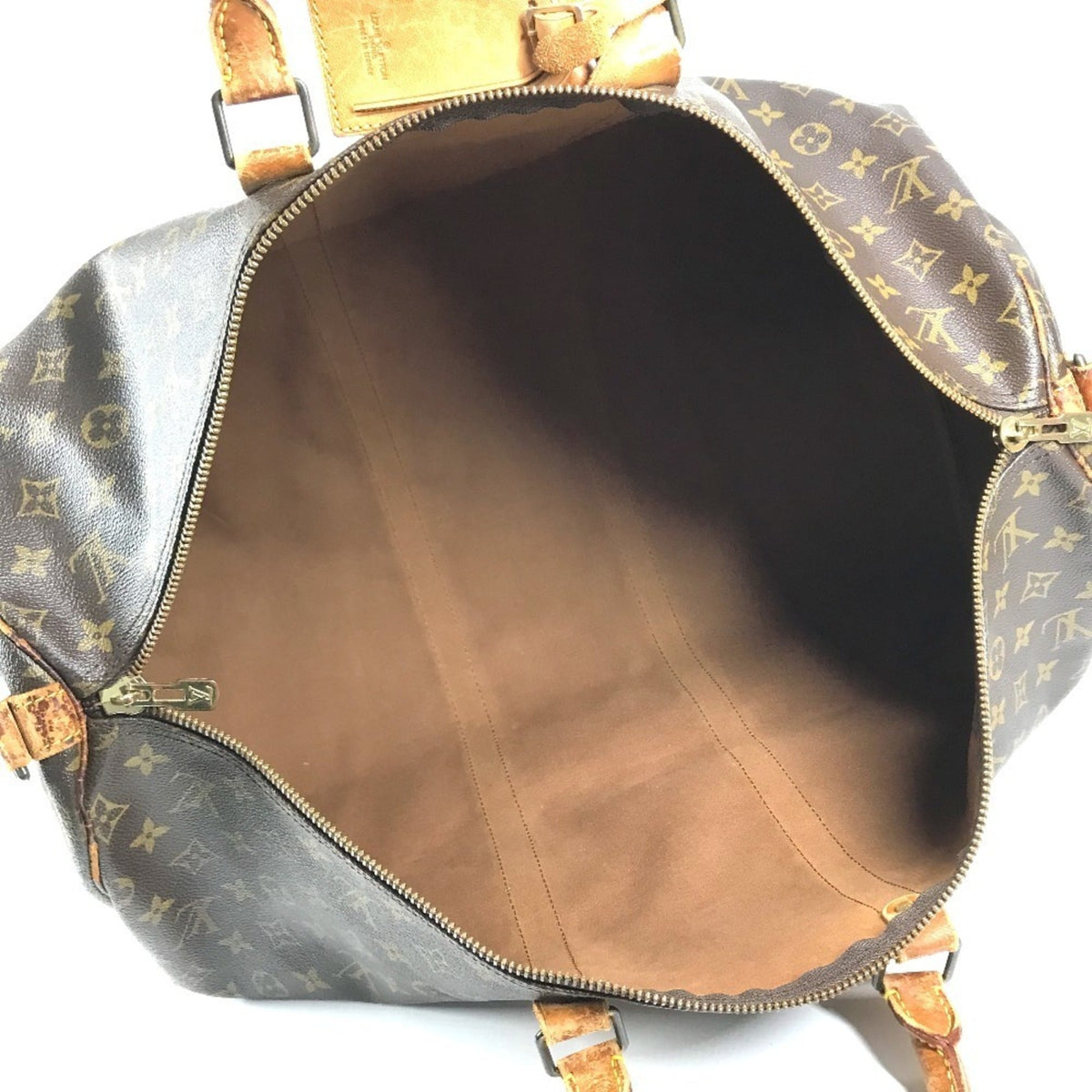 Louis Vuitton Brown Monogram Canvas Boston Bag Handbag (Pre-Owned)