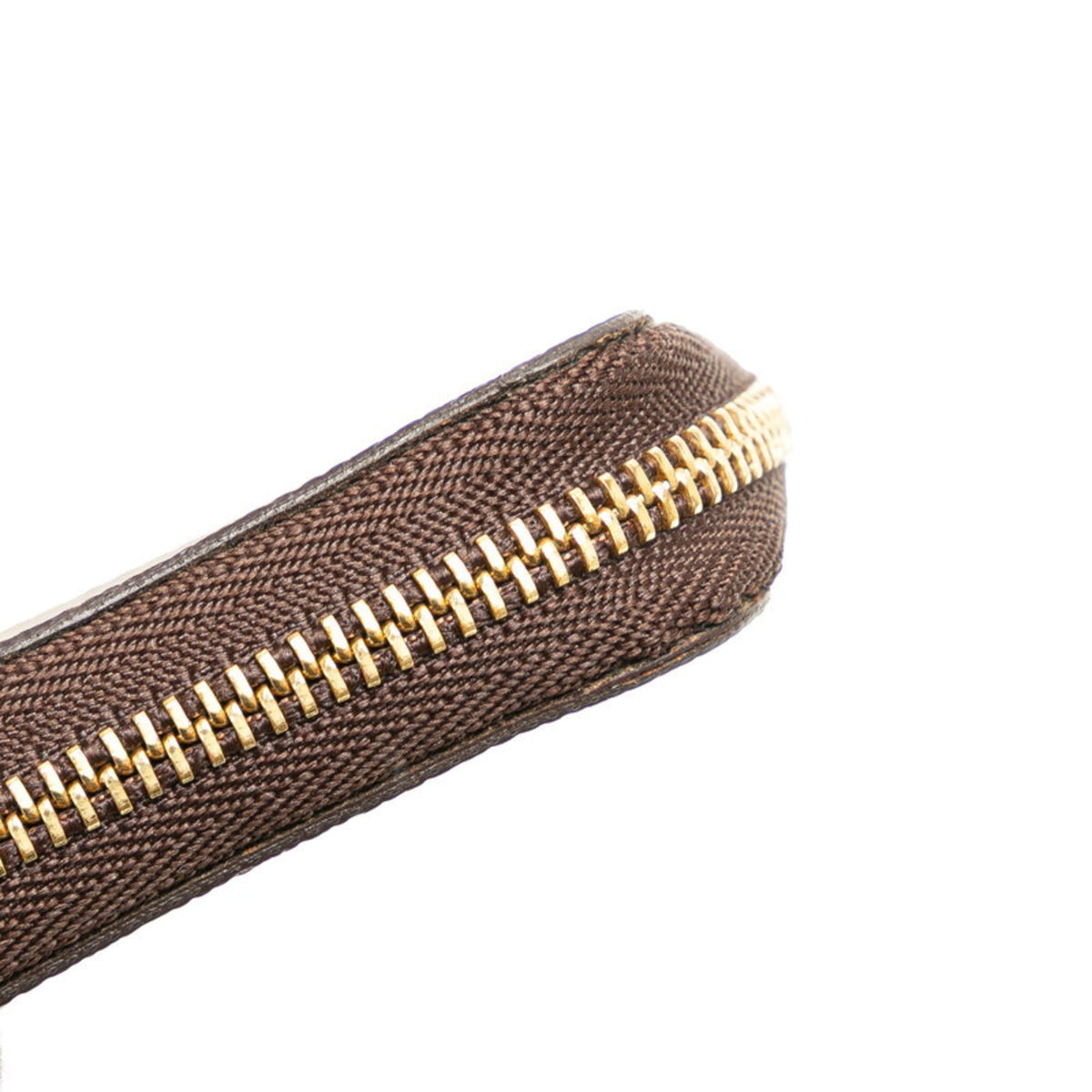 Louis Vuitton Brown Pvc Leather Coin Purse/Coin Case (Pre-Owned)