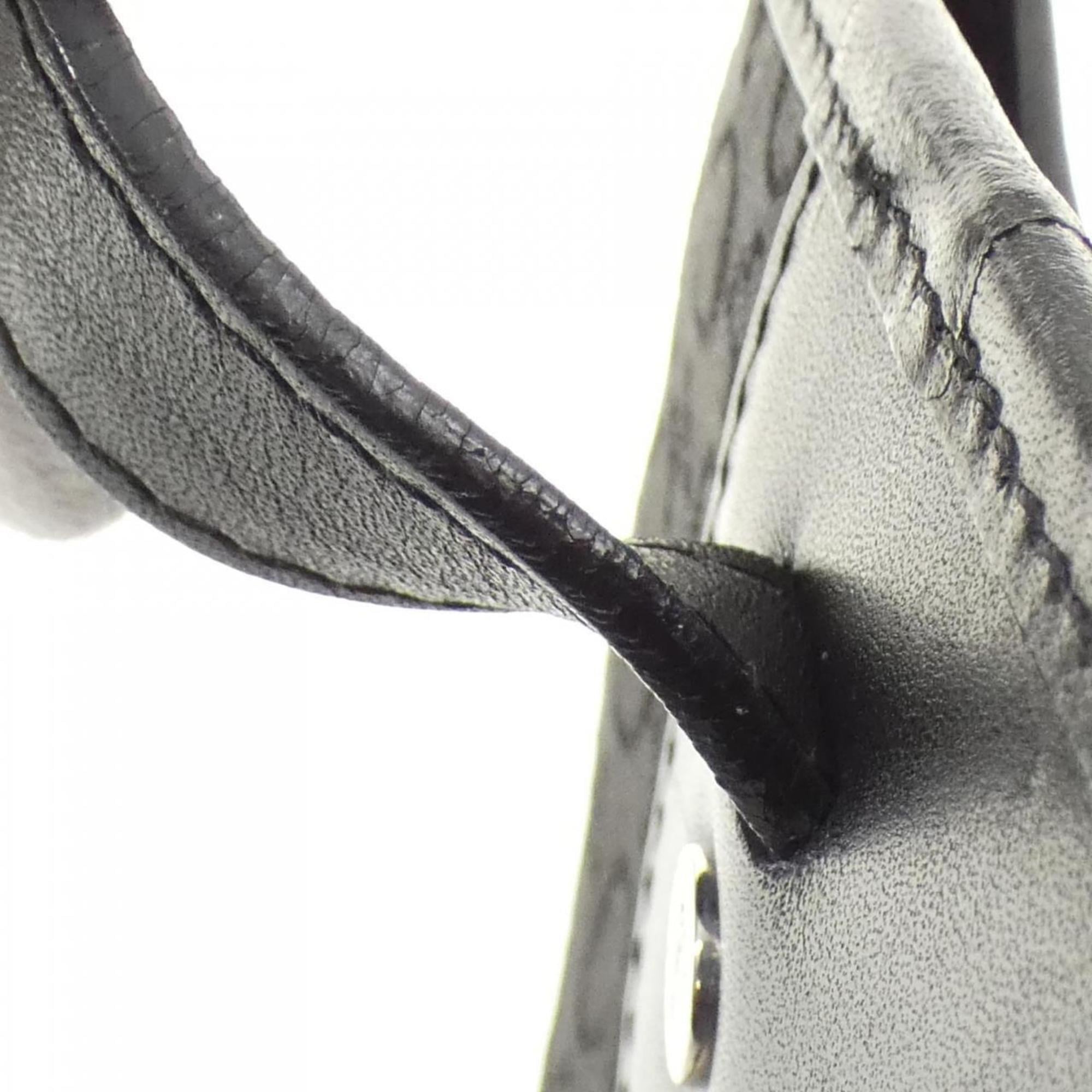 Celine Black Canvas Handbag (Pre-Owned)