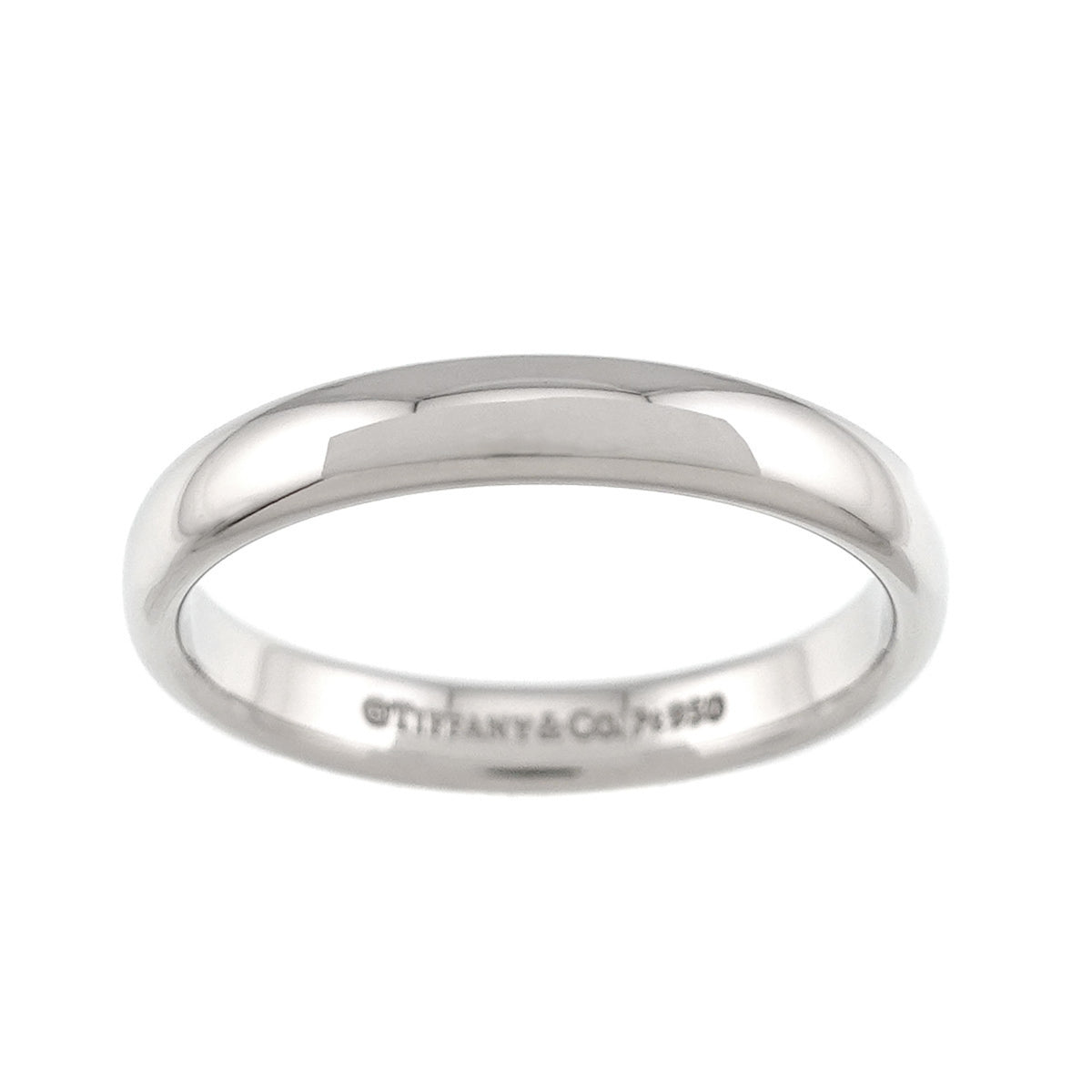 Tiffany Platinum 950 Band Ring (Pre-Owned)