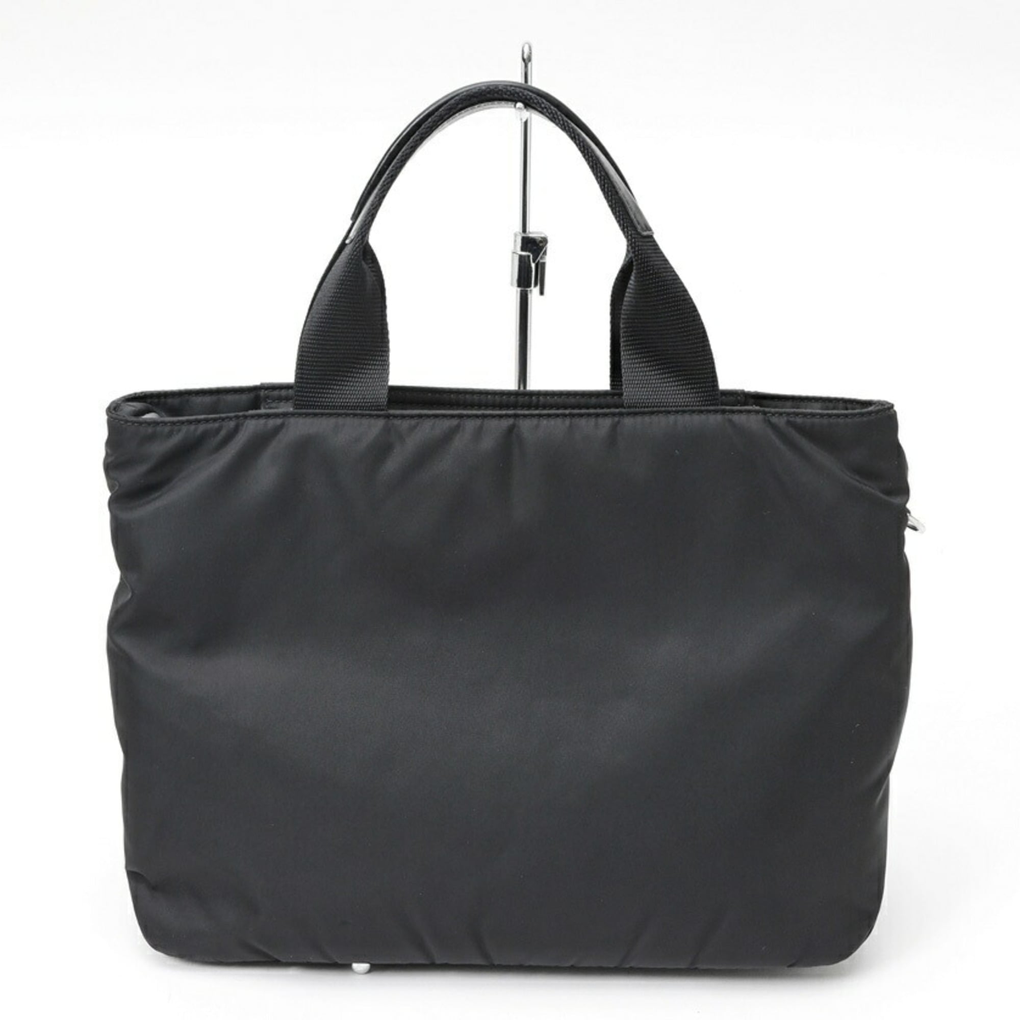 Prada Black Nylon Tote Bag (Pre-Owned)