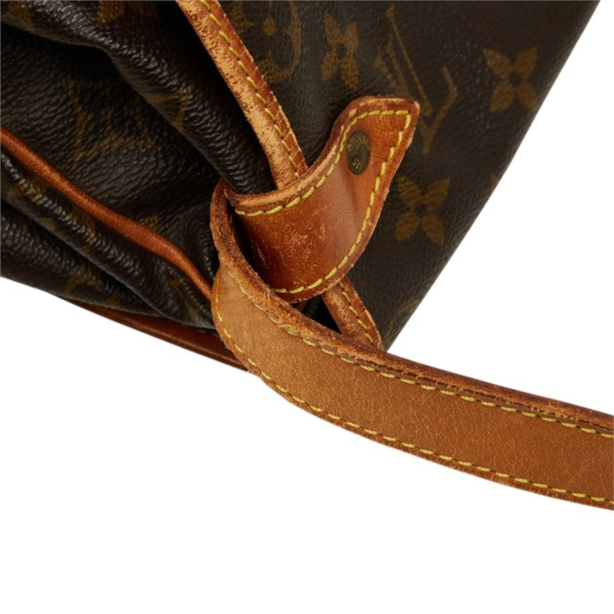 Louis Vuitton Monogram Brown Pvc Leather Shoulder Bag (Pre-Owned)