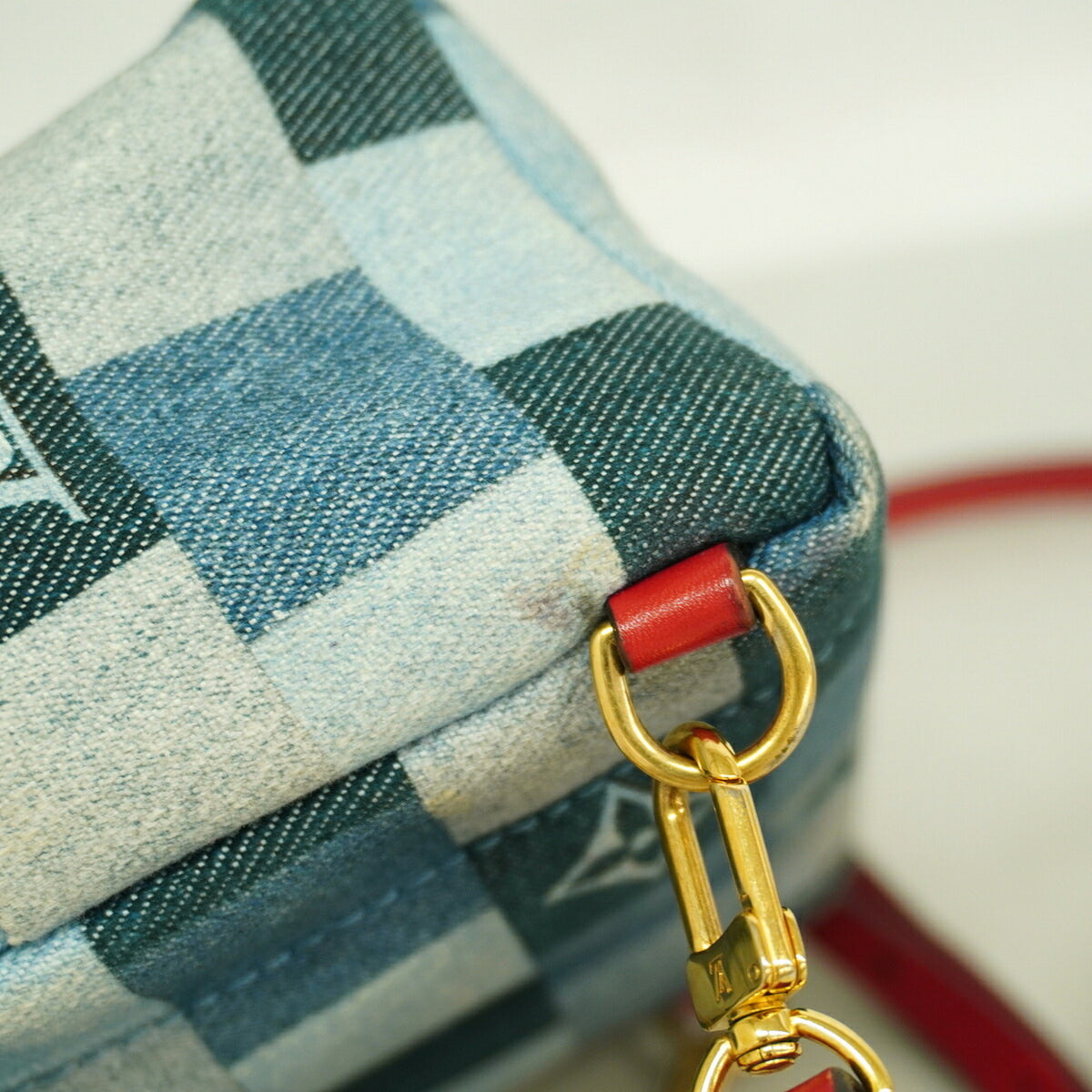 Louis Vuitton Blue Backpack (Pre-Owned)