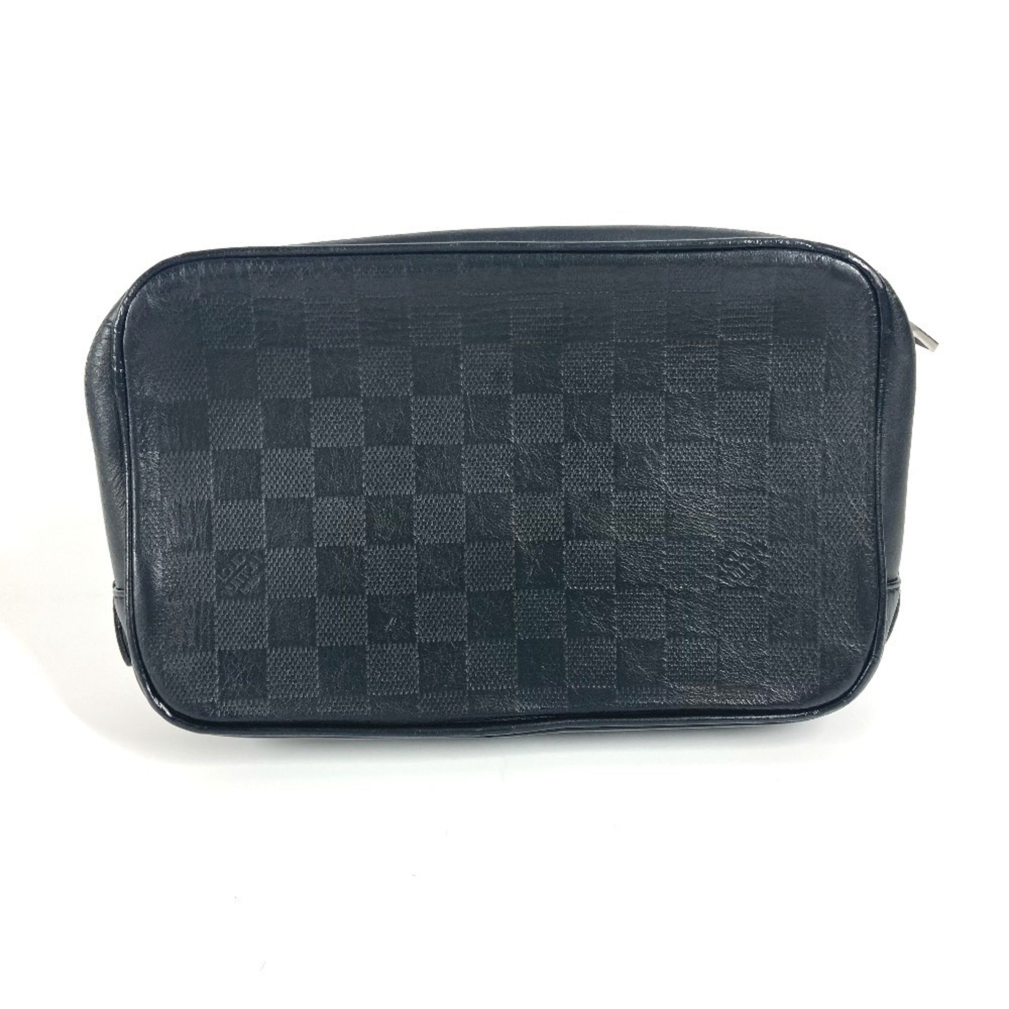 Louis Vuitton Damier Infini Black Onyx Damier Infini Clutch Bag (Pre-Owned)