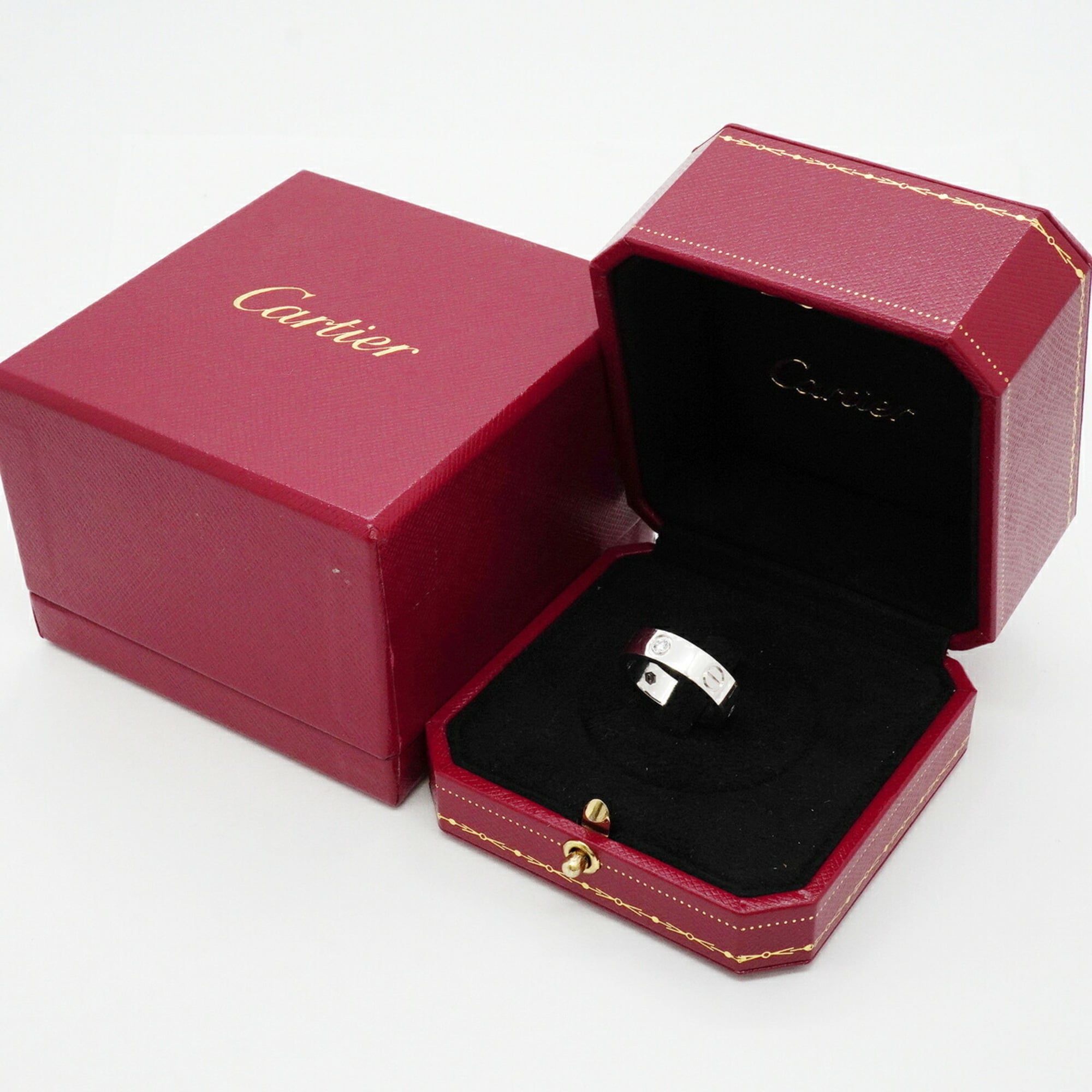 Cartier White Gold (18K) Band Ring (Pre-Owned)