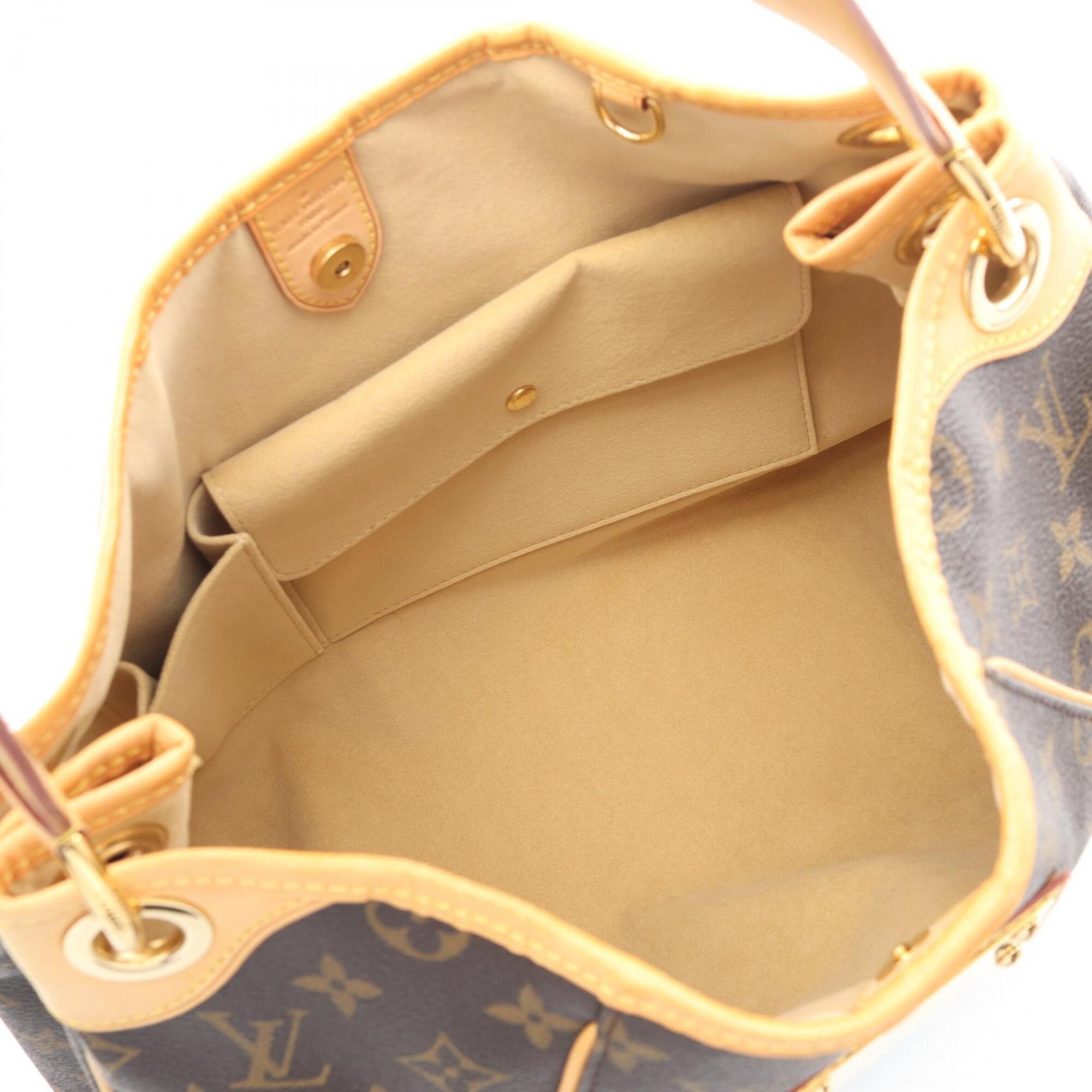 Louis Vuitton Brown Coated Canvas Pvc Monogram Leather Handbag Shoulder Bag (Pre-Owned)