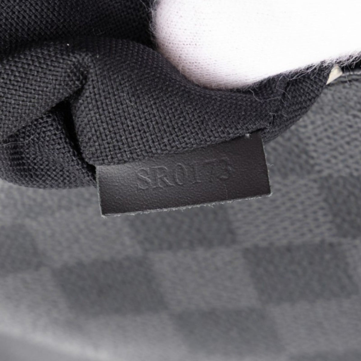 Louis Vuitton Black Pvc Leather Shoulder Bag (Pre-Owned)