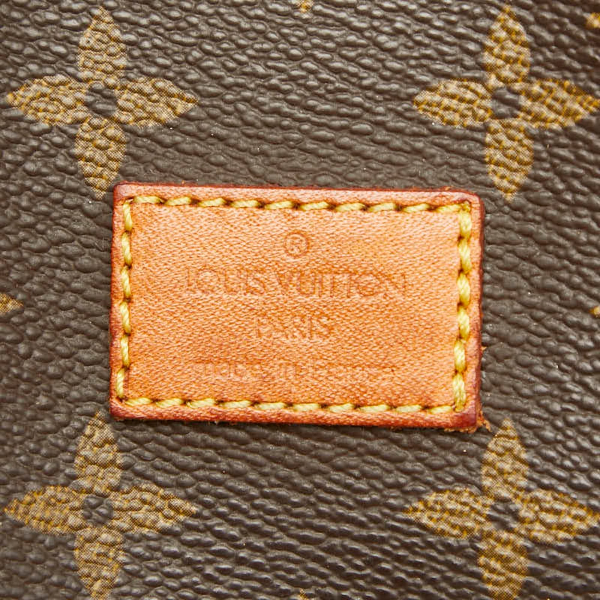 Louis Vuitton Brown Pvc Leather Shoulder Bag (Pre-Owned)