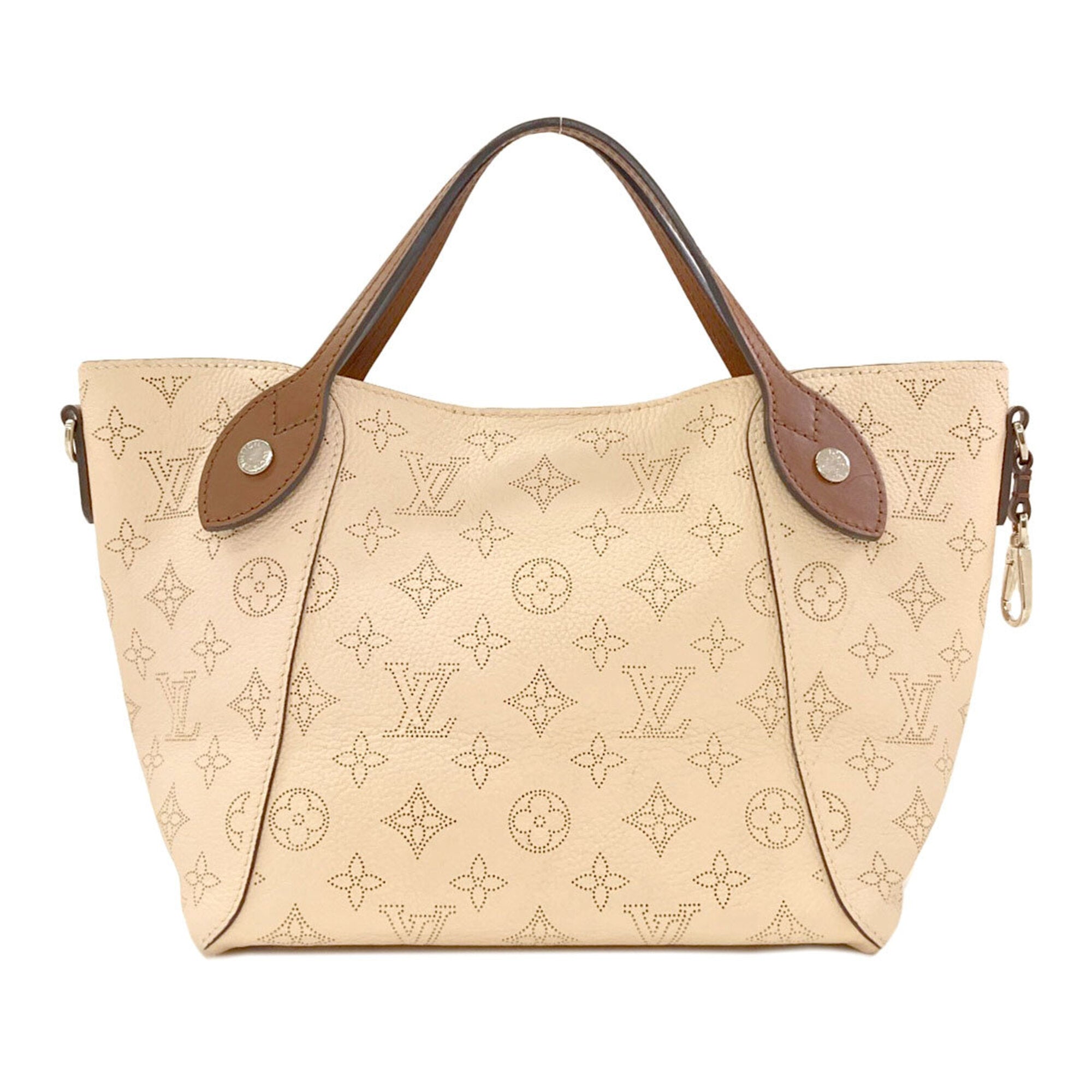 Louis Vuitton Mahina Mahina Leather Handbag (Pre-Owned)