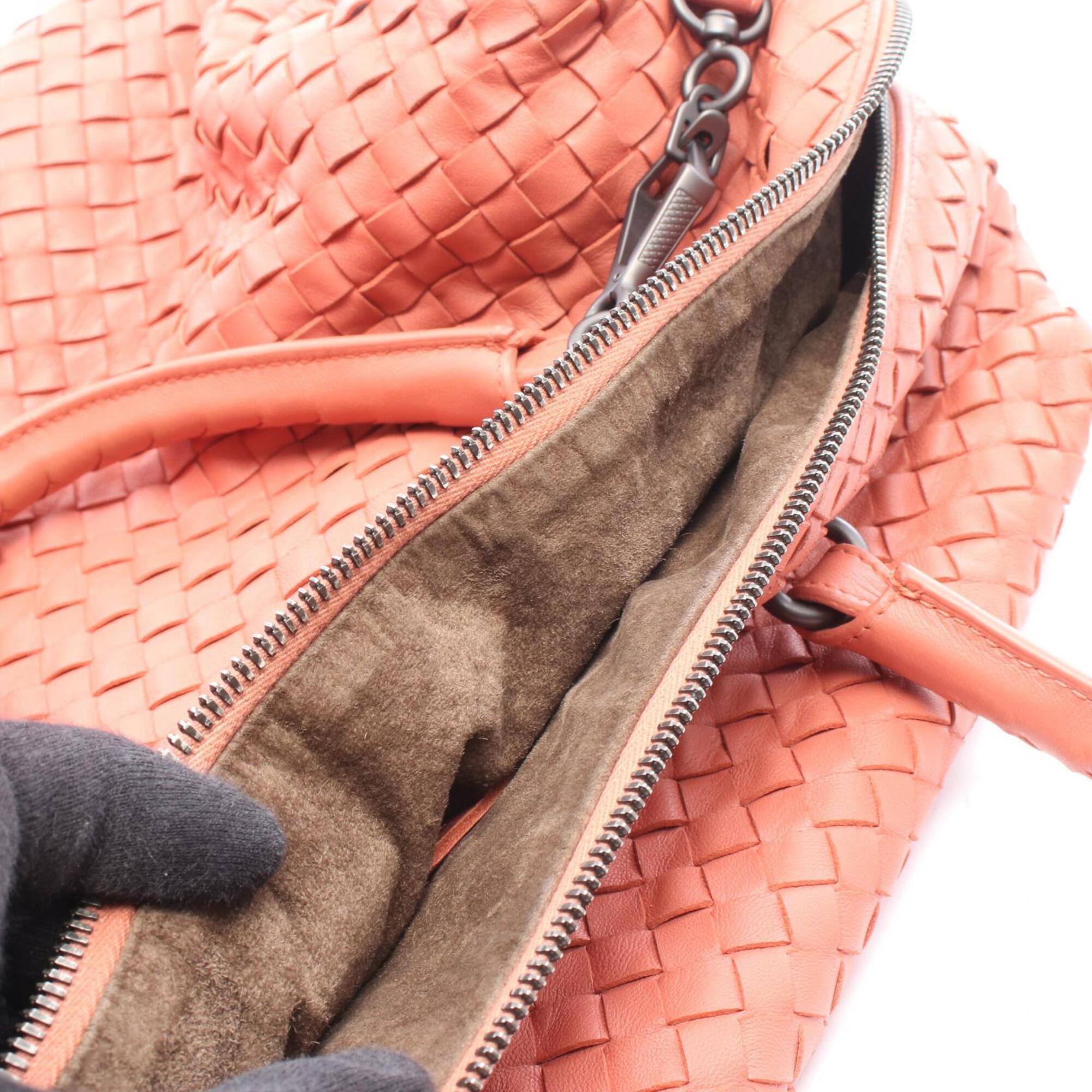 Bottega Veneta Pink Intrecciato Handbag (Pre-Owned)