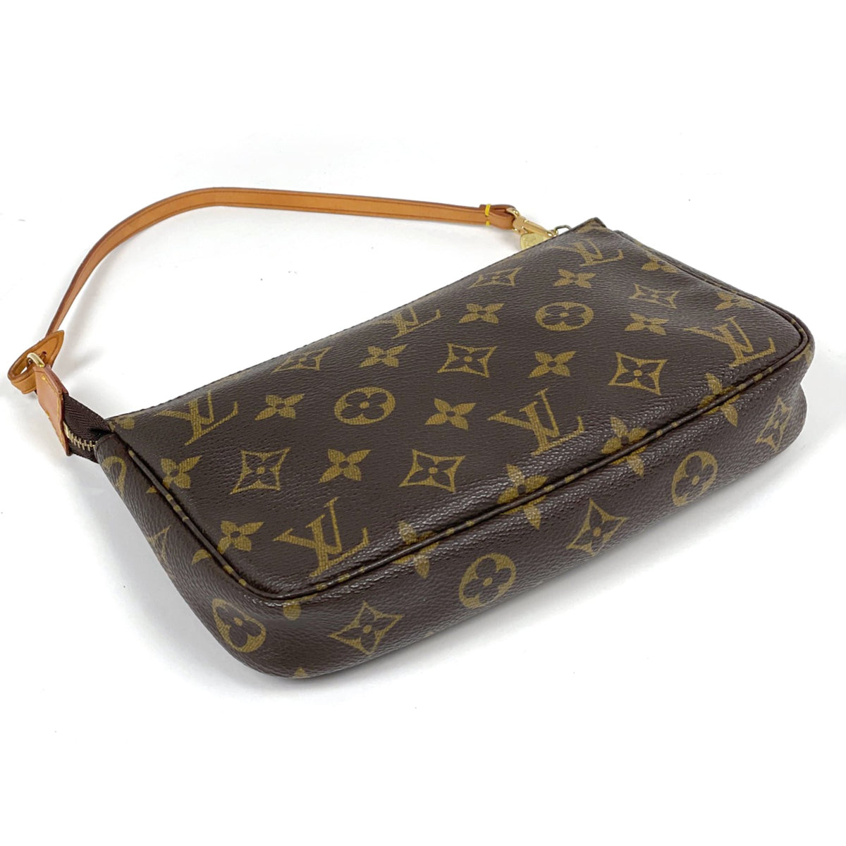 Louis Vuitton Brown Monogram Monogram Pochette Pouch (Pre-Owned)