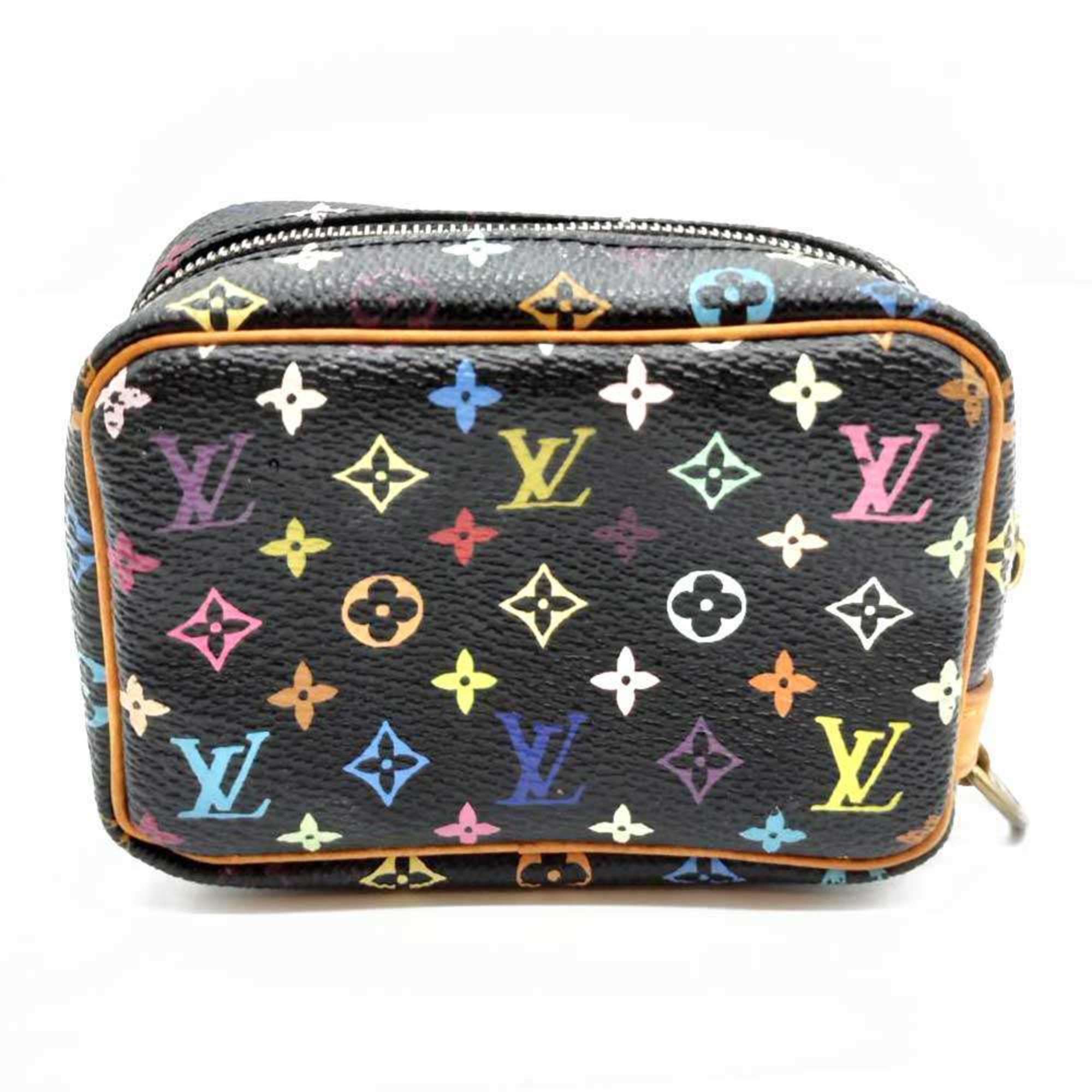 Louis Vuitton Black Monogram Multicolore Pouch (Pre-Owned)