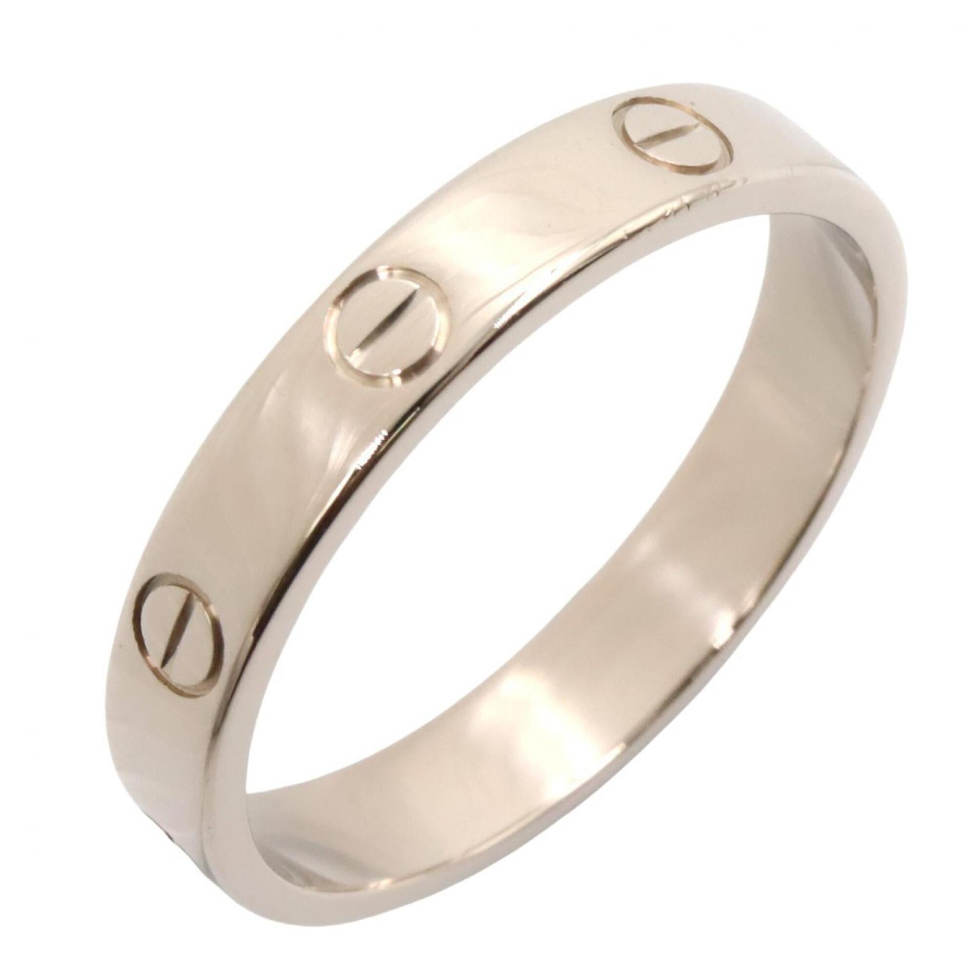 Cartier Silver White Gold (18K) Band Ring (Pre-Owned)