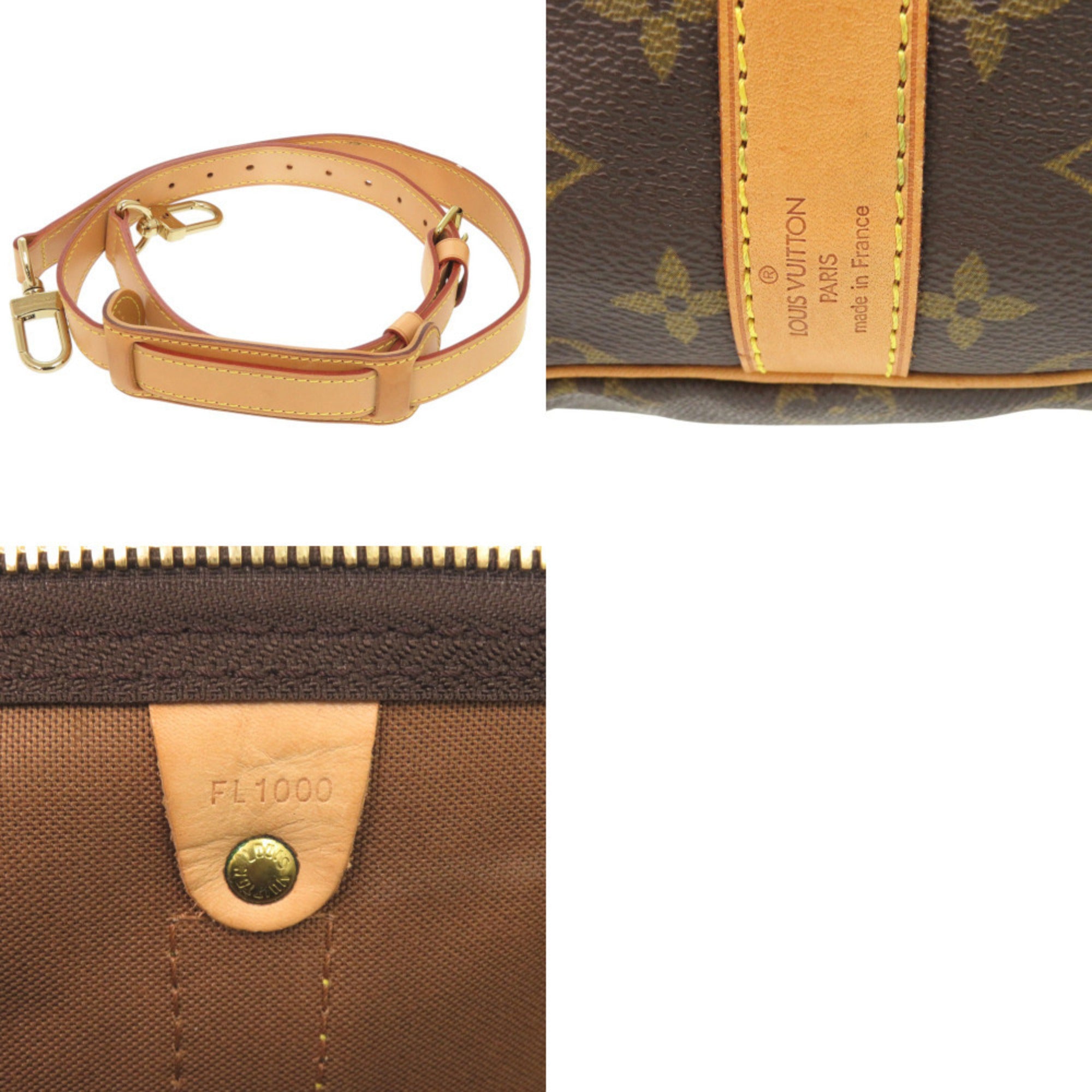 Louis Vuitton Brown Monogram Monogram Boston Bag (Pre-Owned)