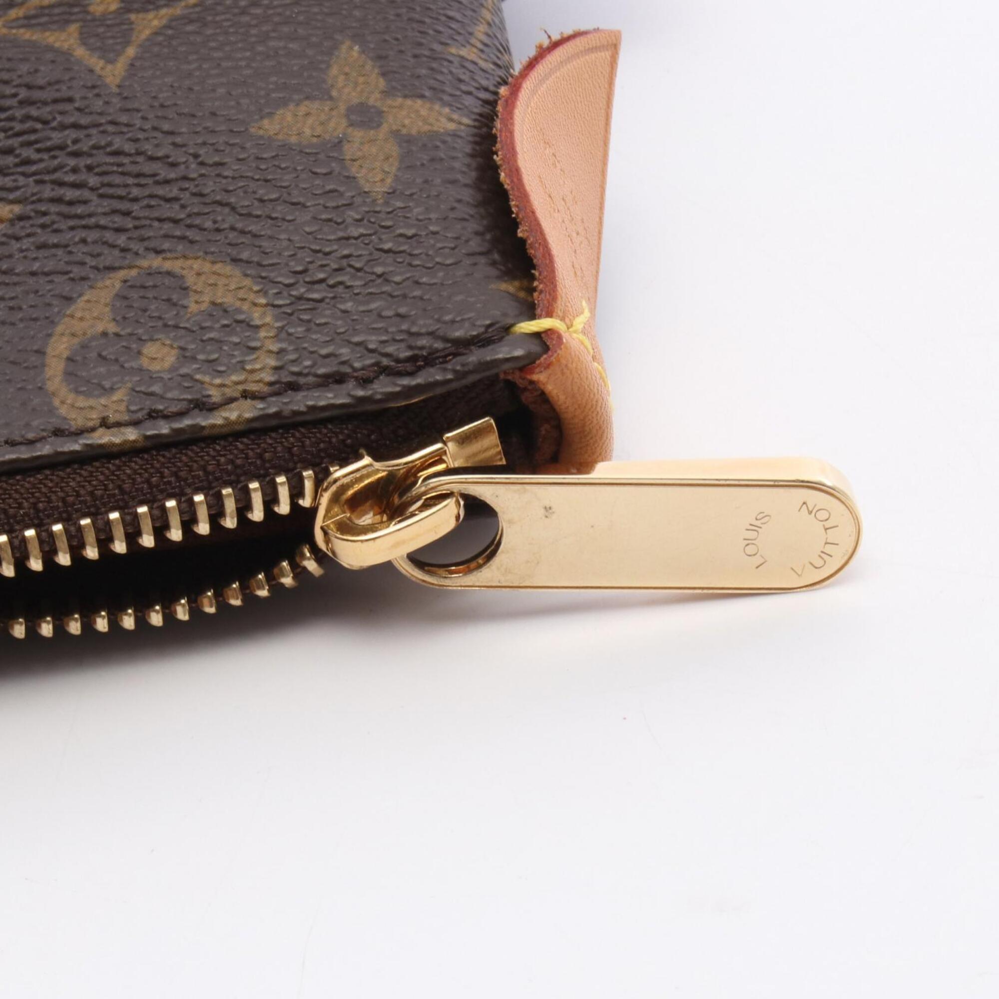 Louis Vuitton Brown Monogram Coated Canvas Handbag Tote Bag (Pre-Owned)