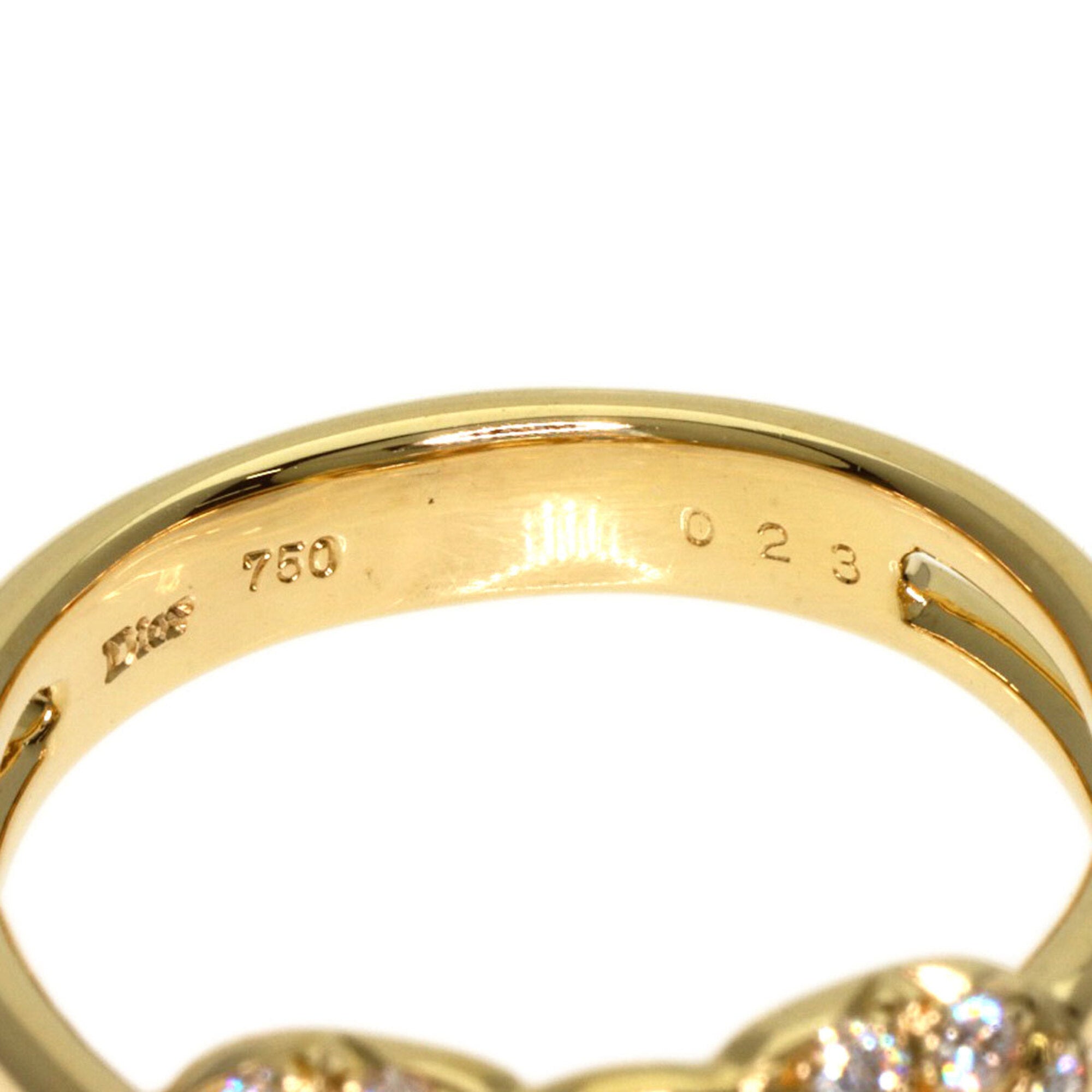 Christian Dior Yellow Gold (18K) Band Ring (Pre-Owned)