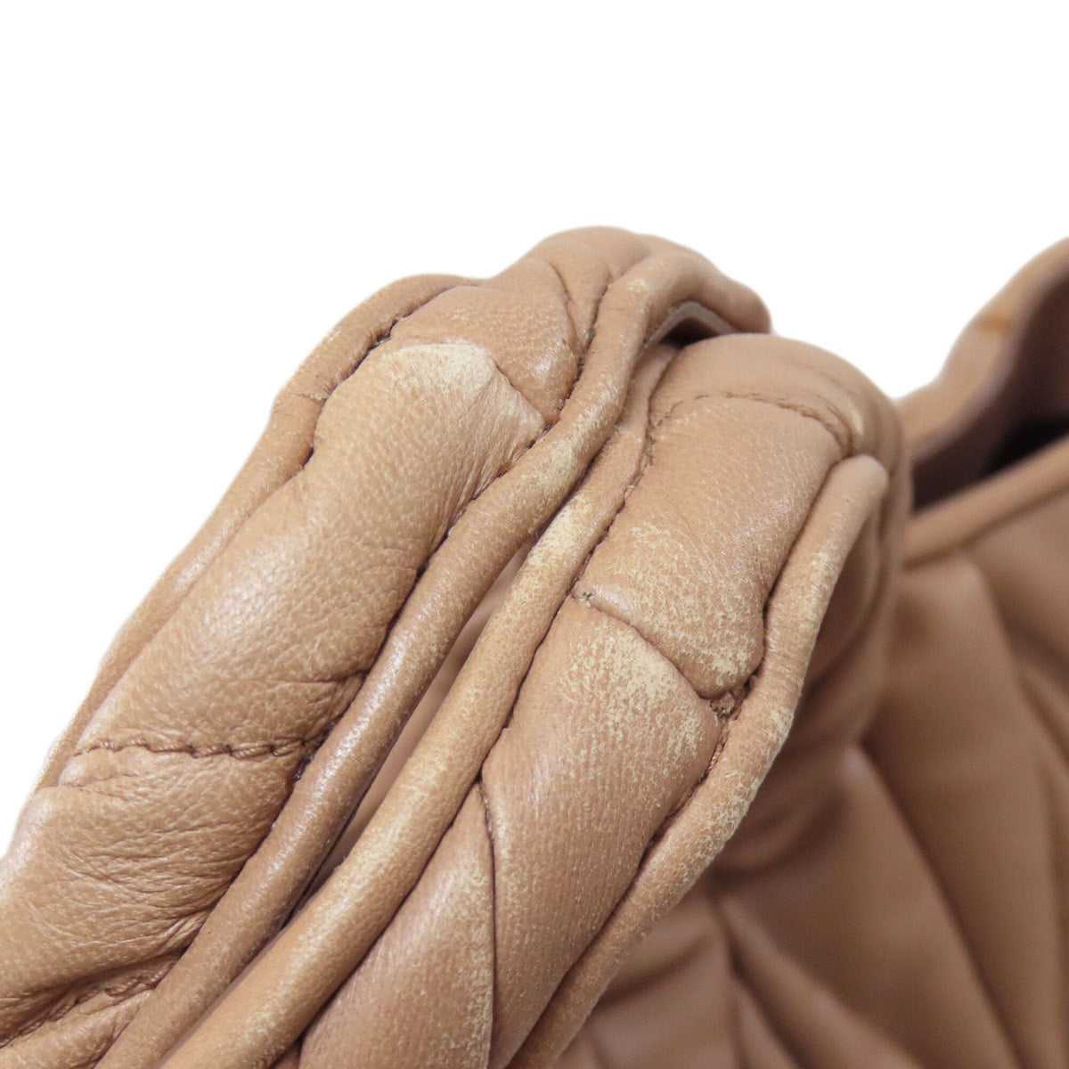 Miu Miu Brown Leather Handbag (Pre-Owned)