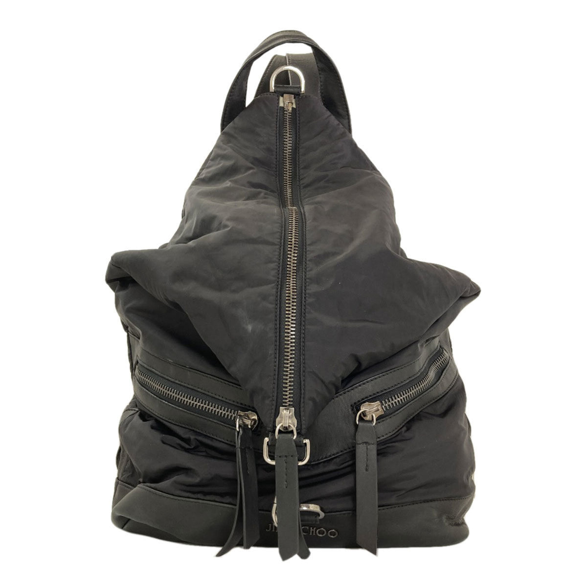 Jimmy Choo Black Nylon Backpack (Pre-Owned)