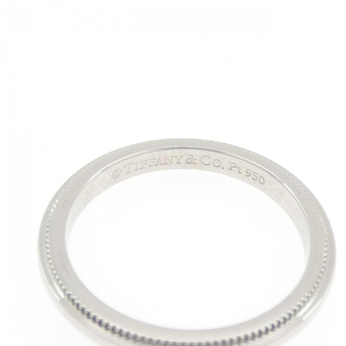 Tiffany Platinum 950 Band Ring (Pre-Owned)