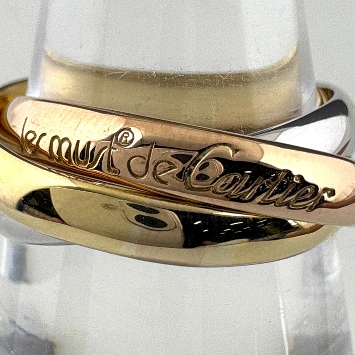 Cartier Yellow Gold (18K) Pink Gold (18K) White Gold (18K) Band Ring (Pre-Owned)
