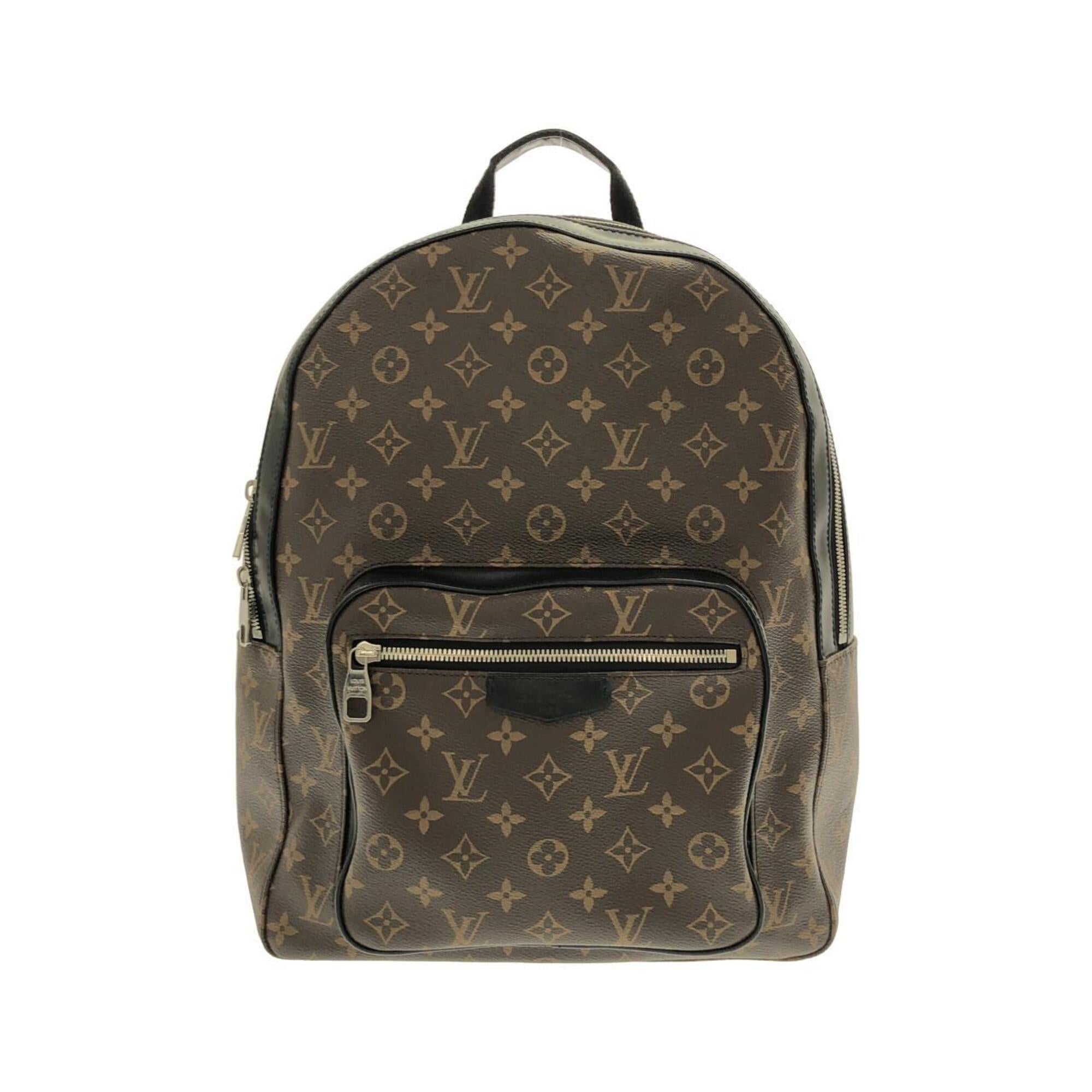 Louis Vuitton Marron Coated Canvas Backpack (Pre-Owned)