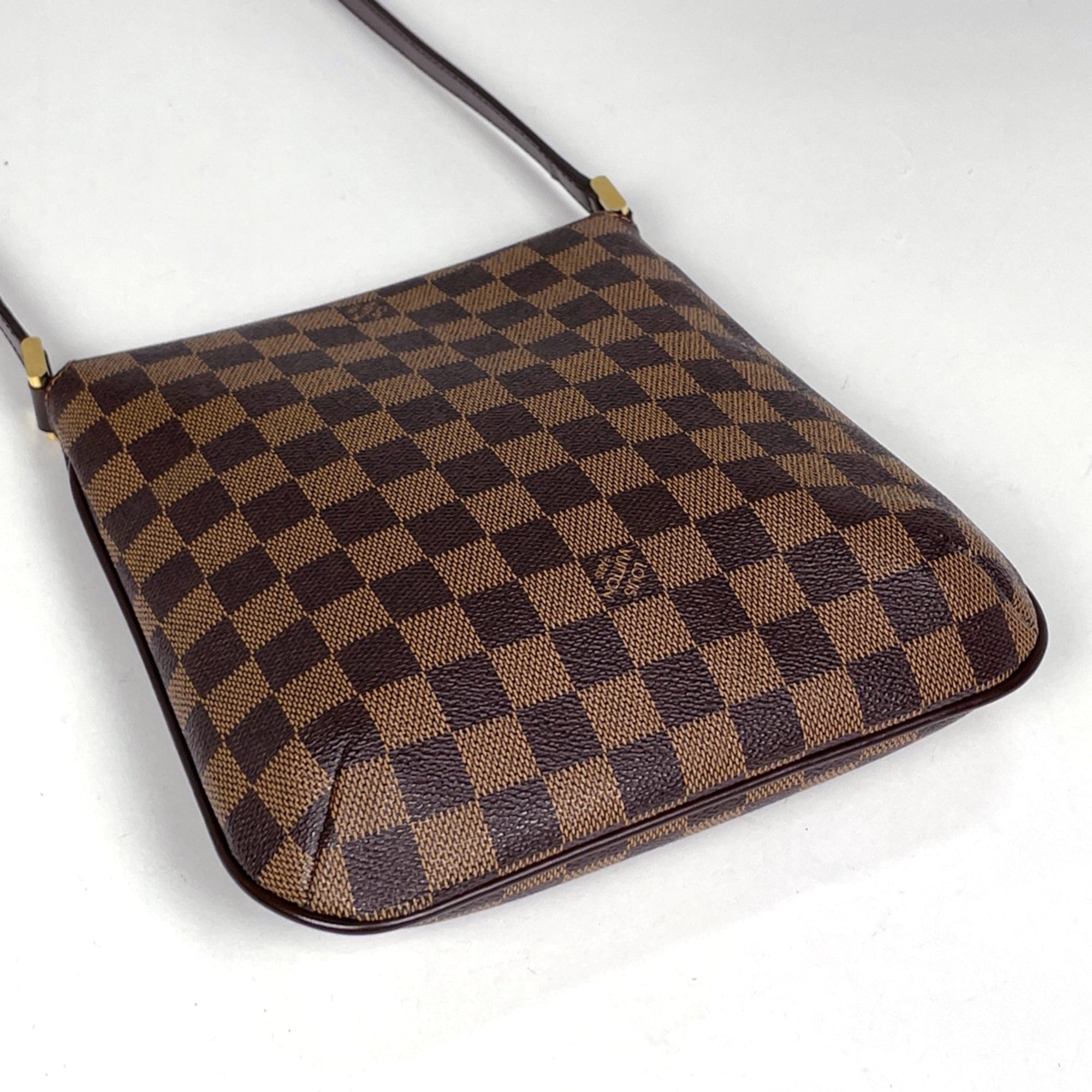Louis Vuitton Damier Brown Damier Canvas Shoulder Bag (Pre-Owned)