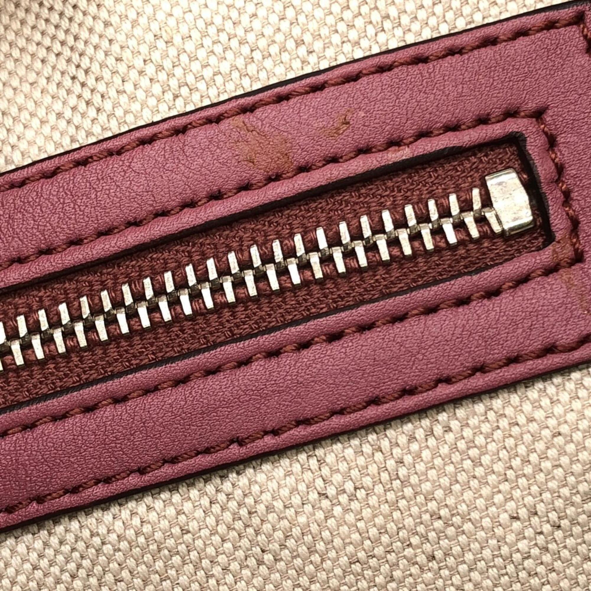 Gucci Pink Micro Gg Leather Handbag (Pre-Owned)