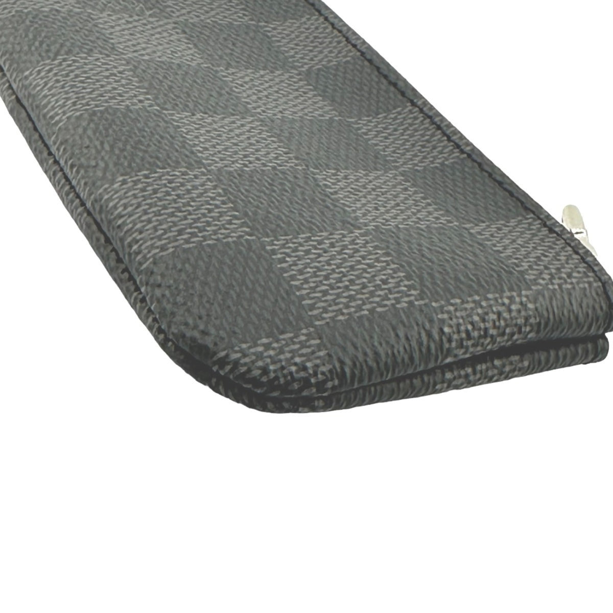 Louis Vuitton Damier Graphite Gray Damier Graphite Coin Purse/Coin Case (Pre-Owned)