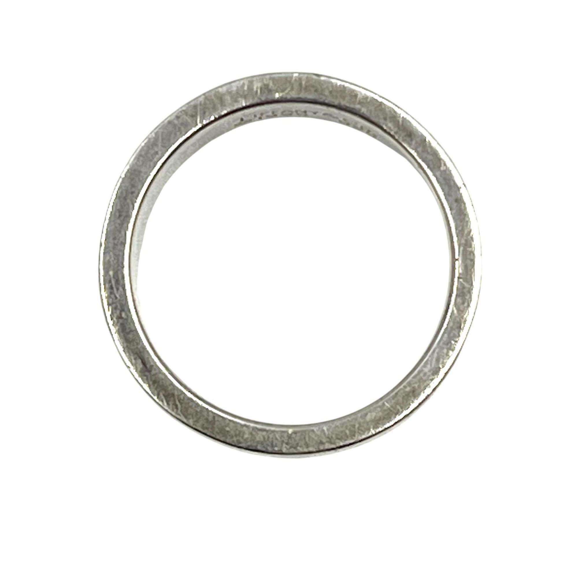 Tiffany Silver Black Silver 925 Band Ring (Pre-Owned)
