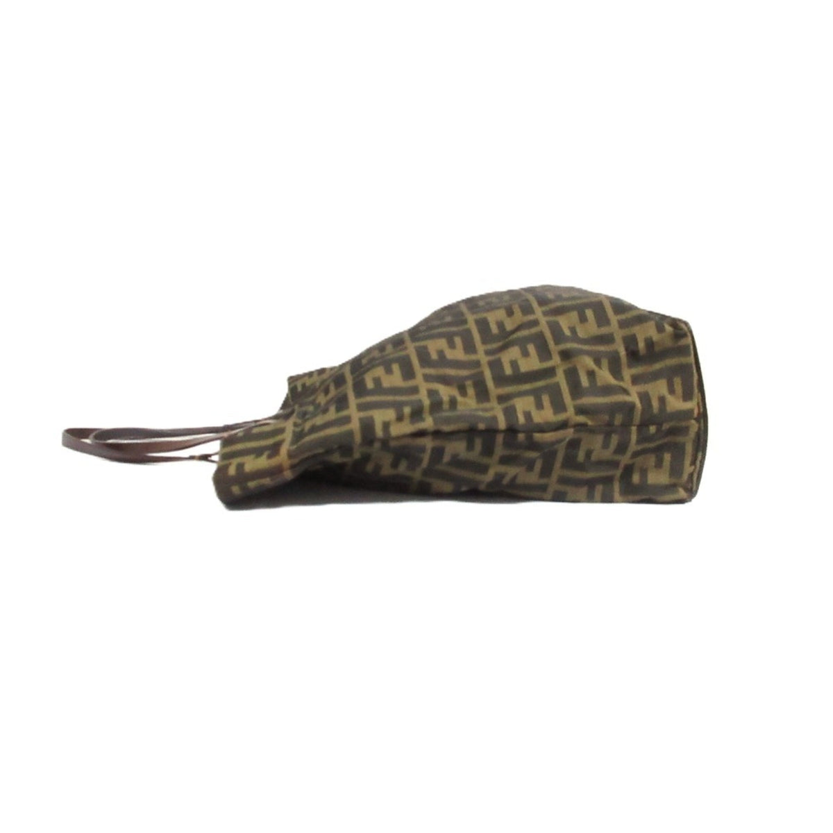 Fendi Zucca Brown Canvas Tote Bag (Pre-Owned)