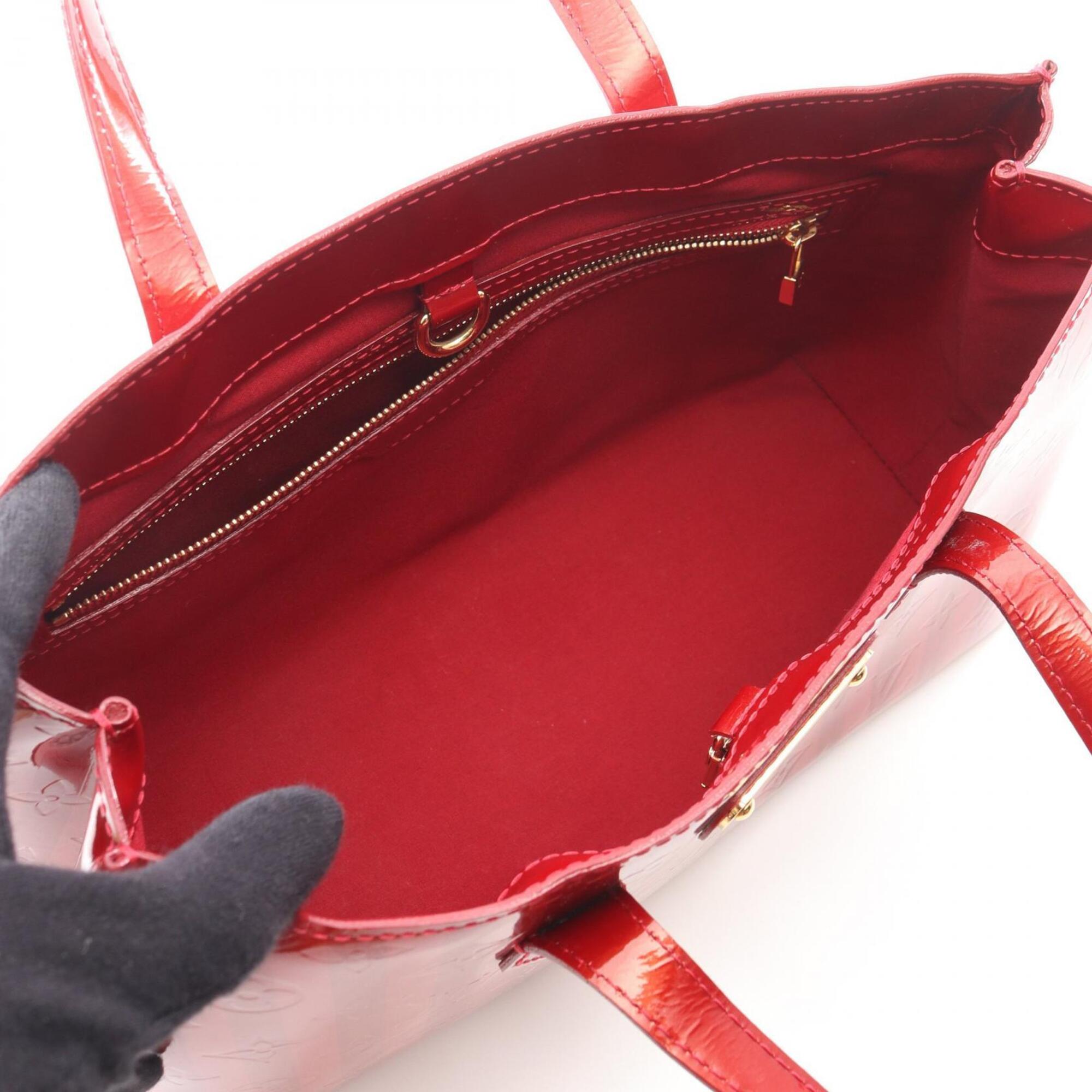 Louis Vuitton Monogram Red Color Monogram Handbag (Pre-Owned)