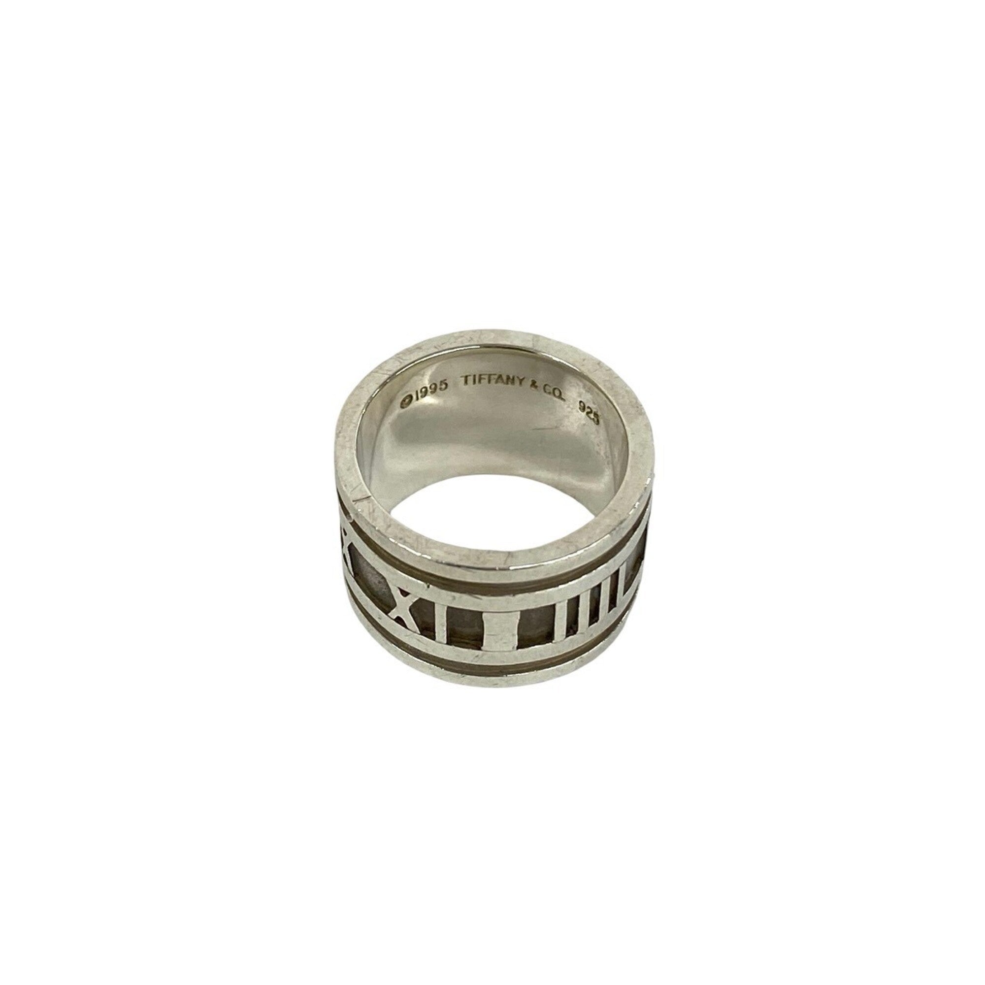 Tiffany Silver Silver 925 Band Ring (Pre-Owned)