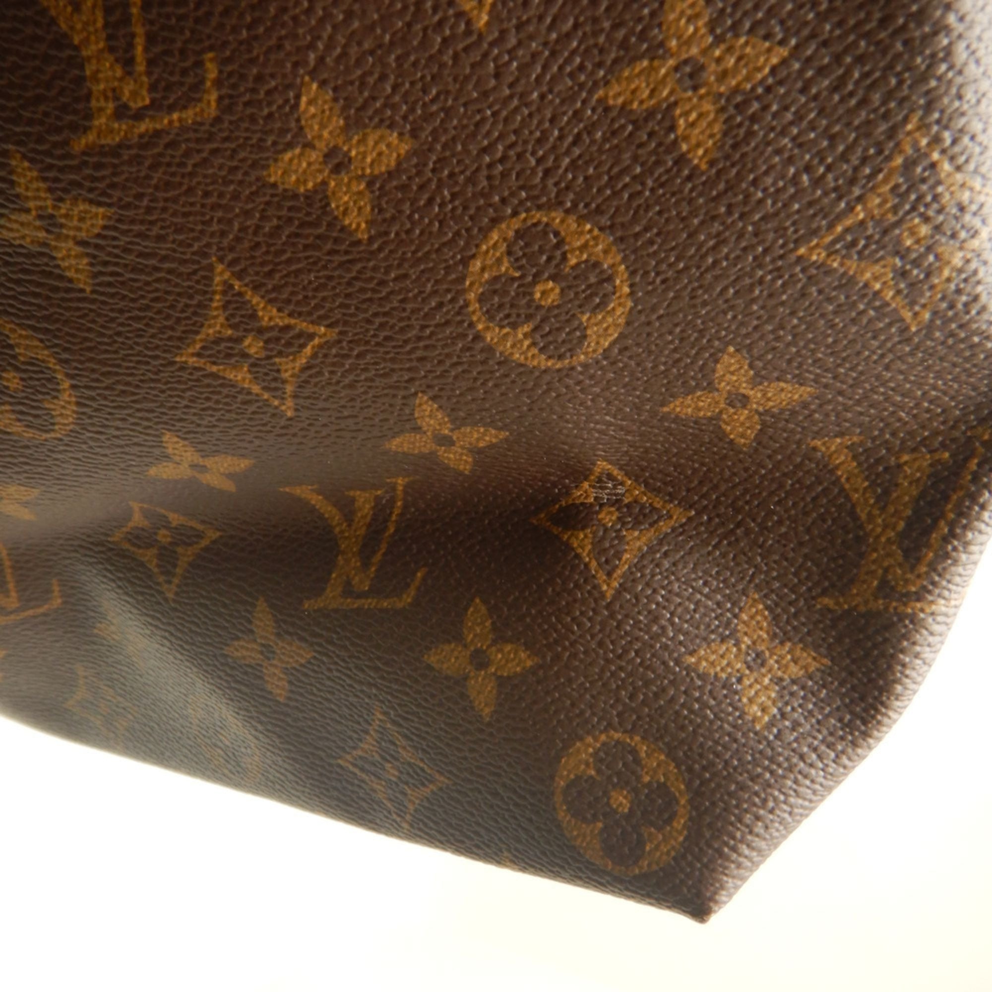 Louis Vuitton Brown Monogram Pouch Shoulder Bag (Pre-Owned)