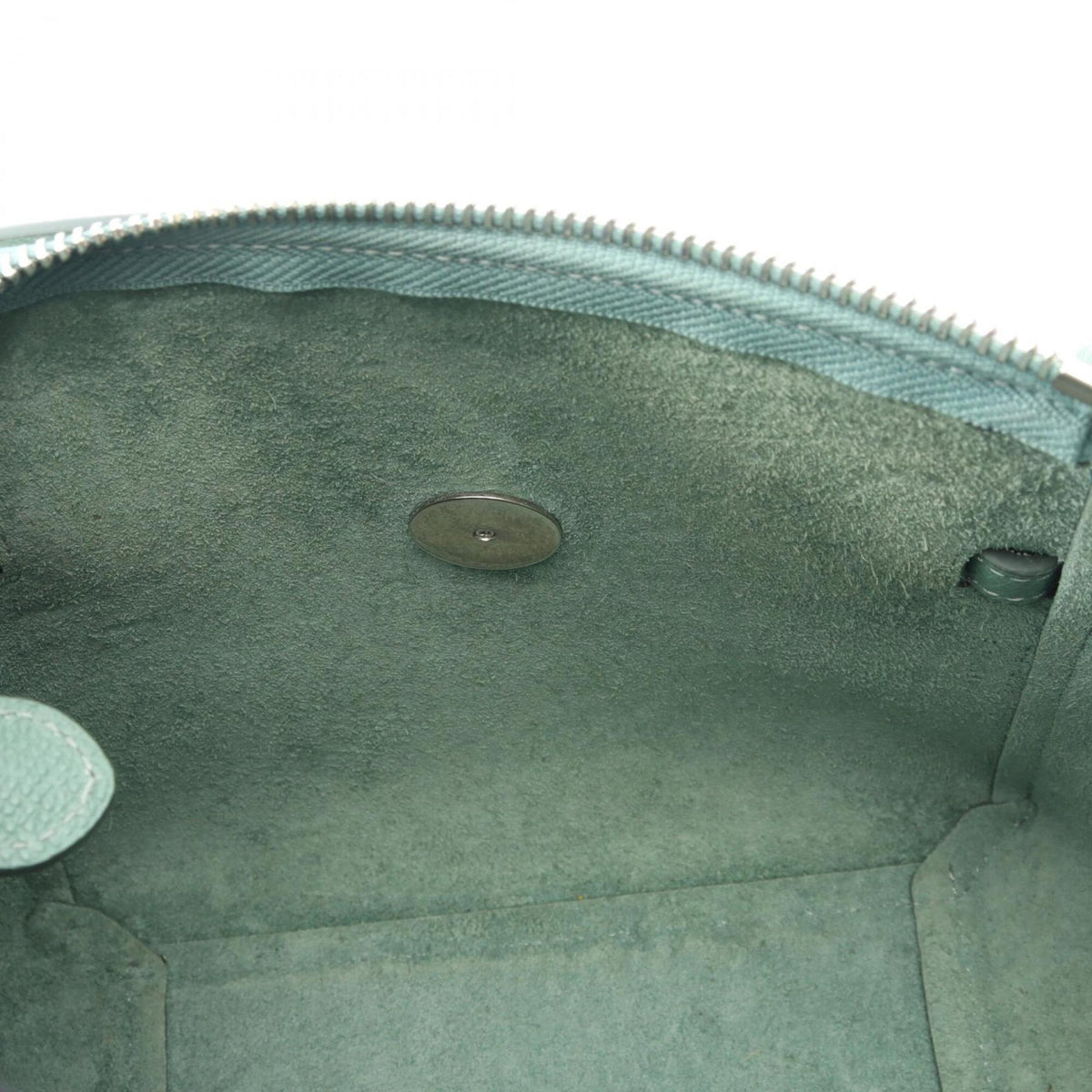 Celine Green Leather Handbag (Pre-Owned)