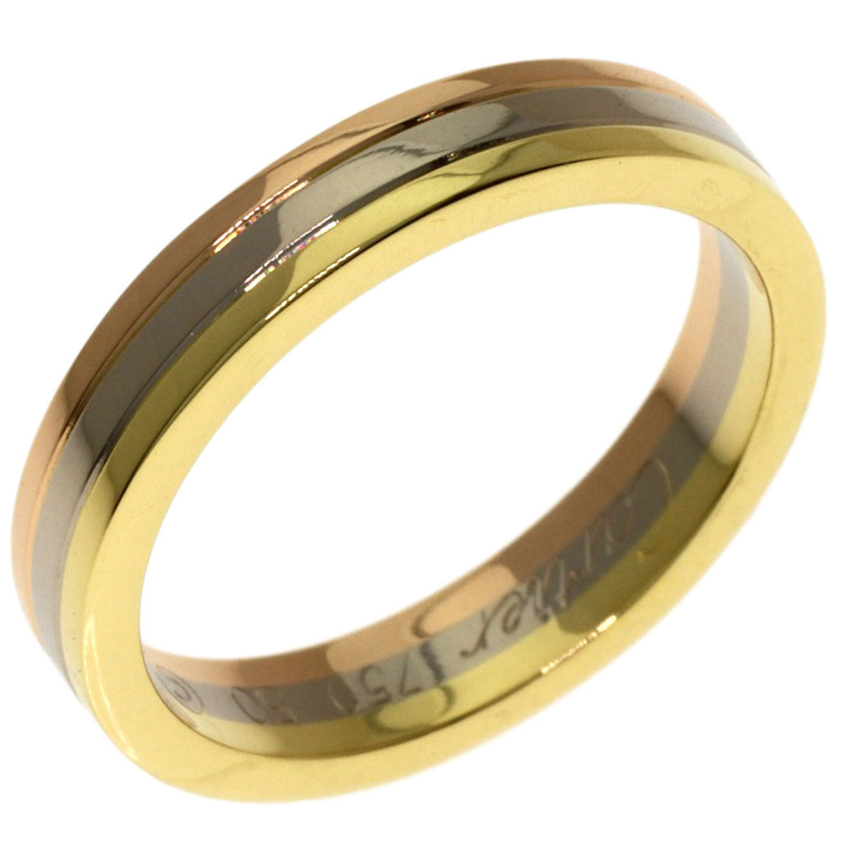 Cartier Yellow Gold (18K) Pink Gold (18K) White Gold (18K) Band Ring (Pre-Owned)