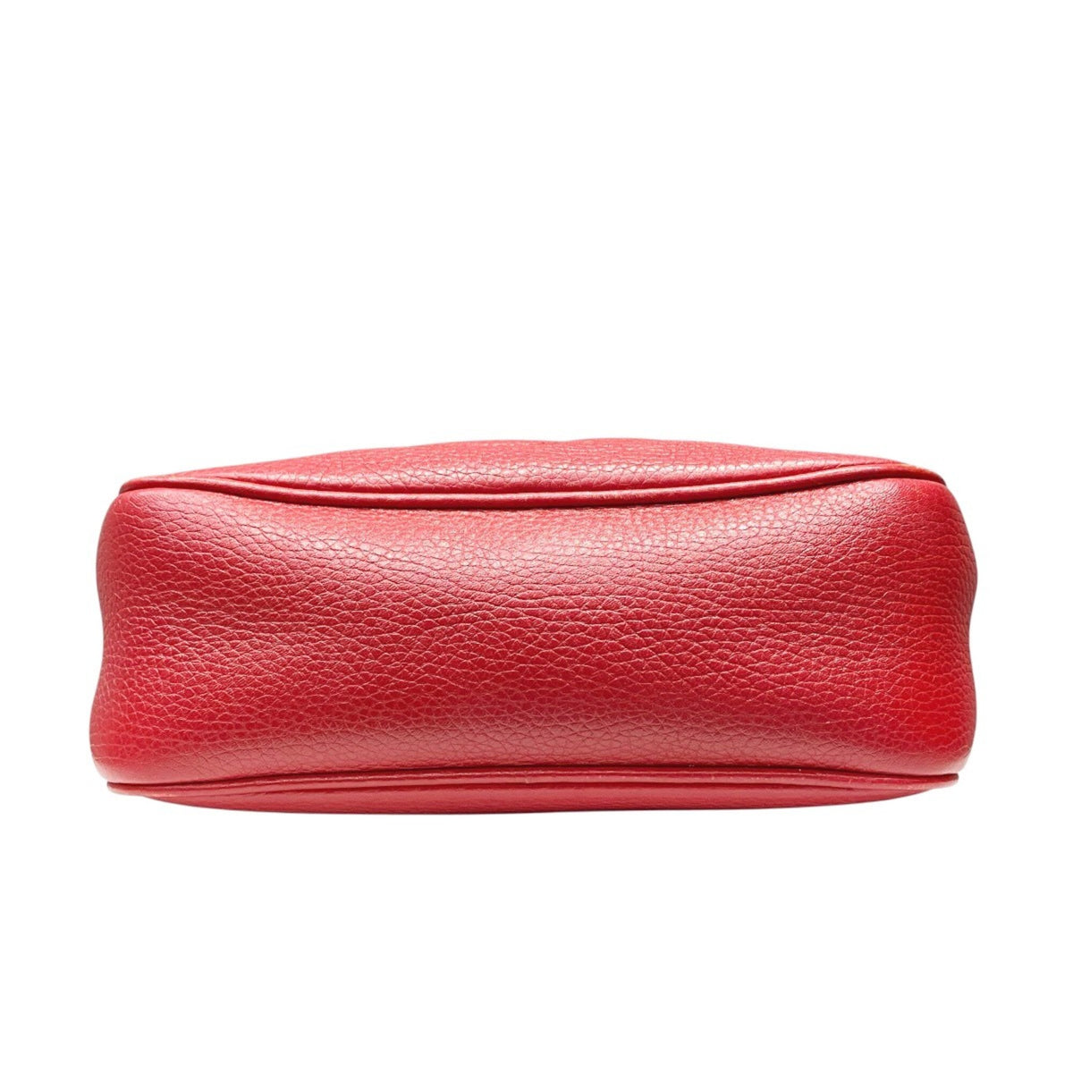 Gucci Soho Red Color Leather Shoulder Bag (Pre-Owned)