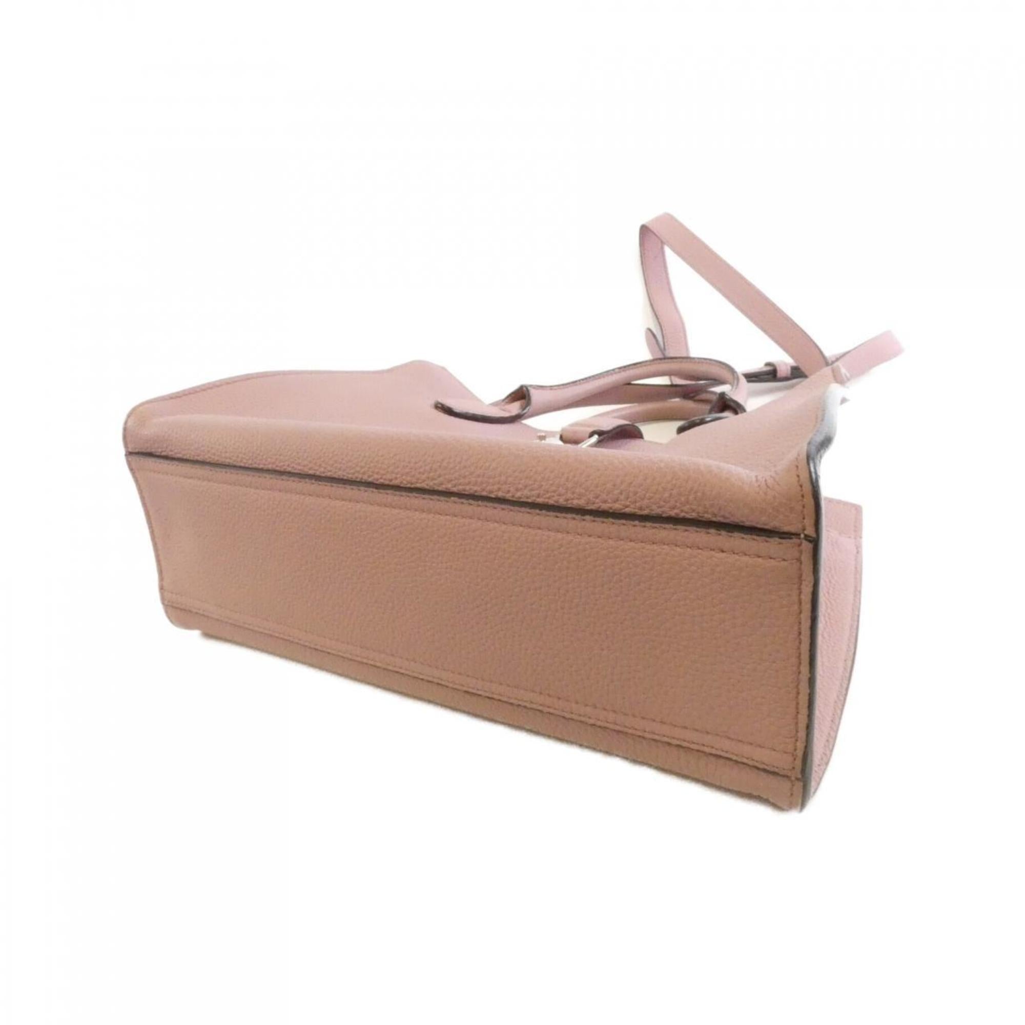 Gucci Pink Leather Handbag (Pre-Owned)