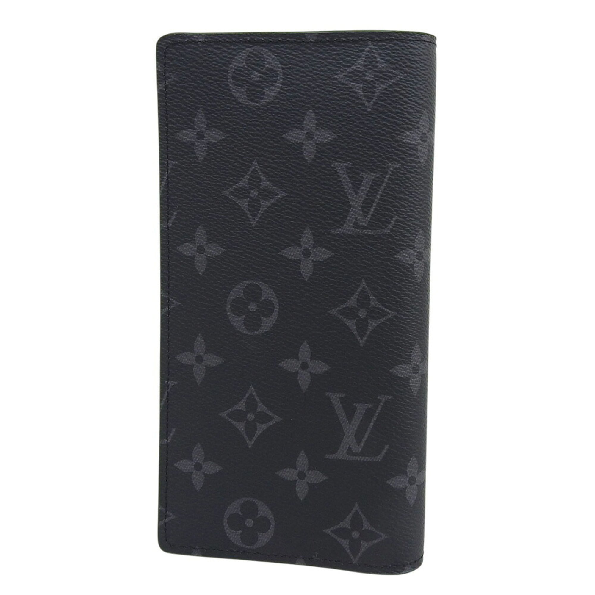 Louis Vuitton Monogram Eclipse Monogram Eclipse Long Wallet (Bi-Fold) (Pre-Owned)