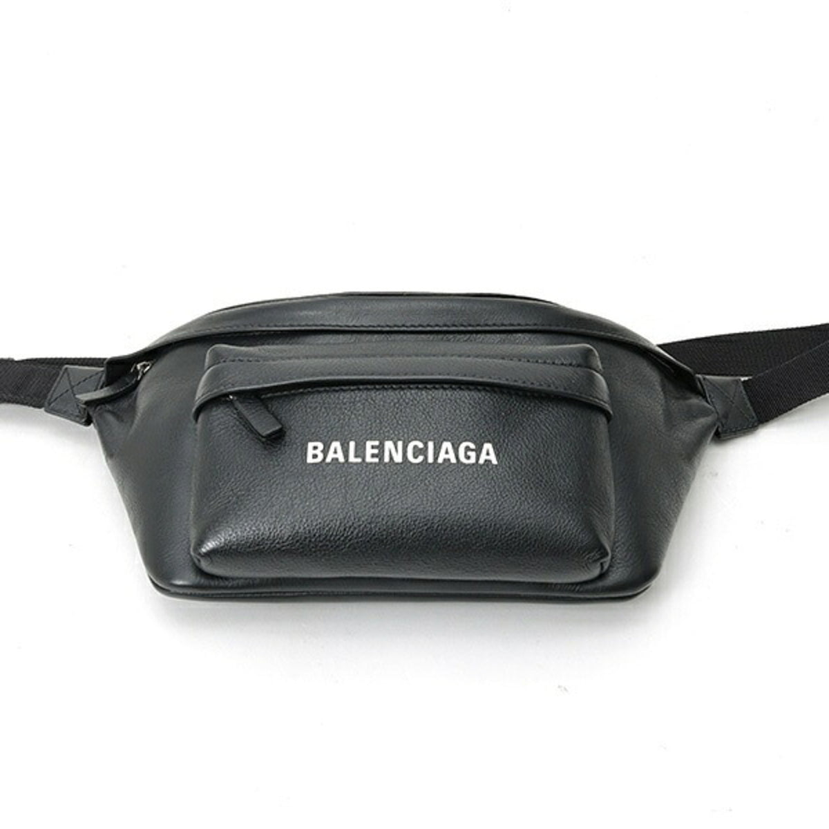 Balenciaga Black Leather Sling Bag (Pre-Owned)