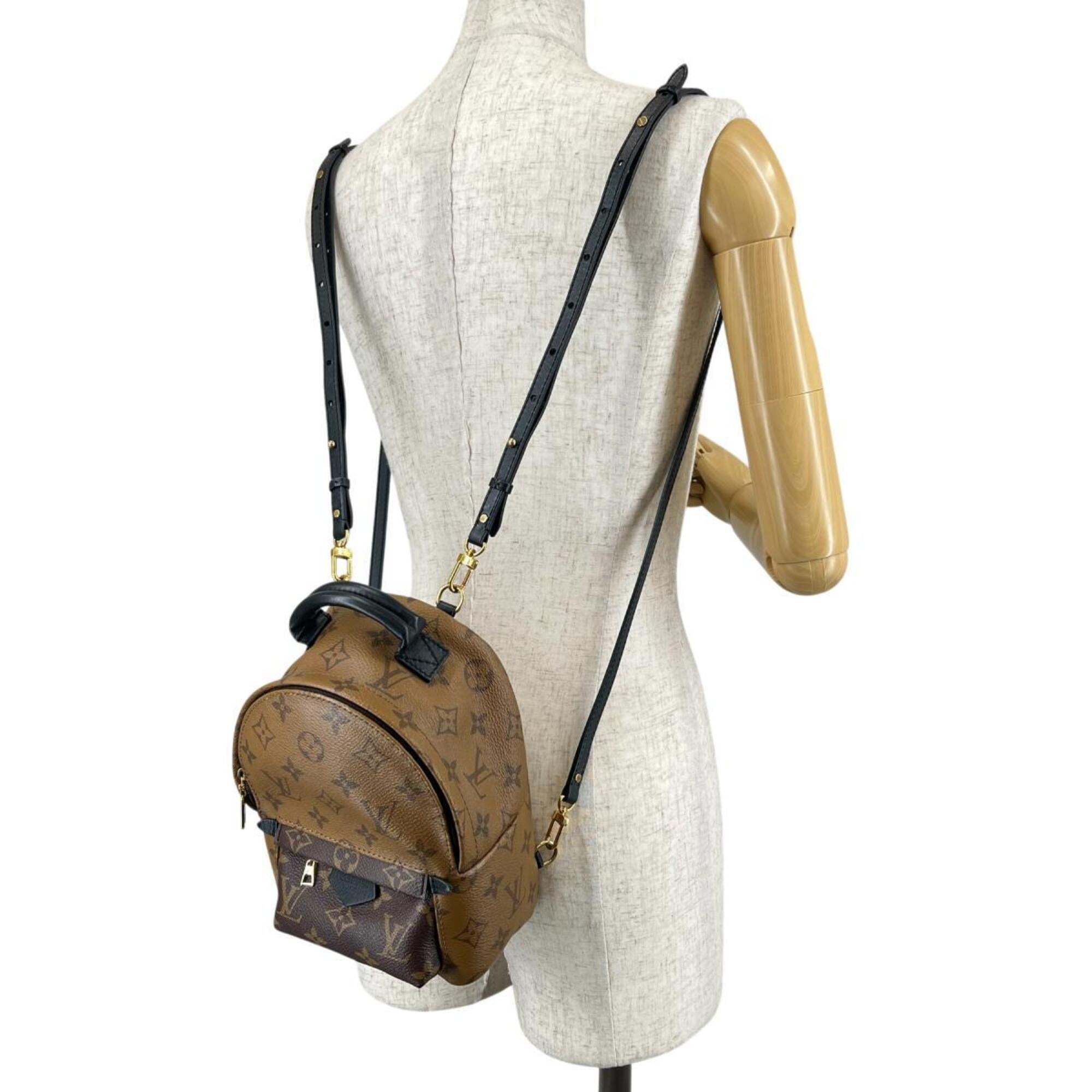 Louis Vuitton Brown Leather Backpack (Pre-Owned)