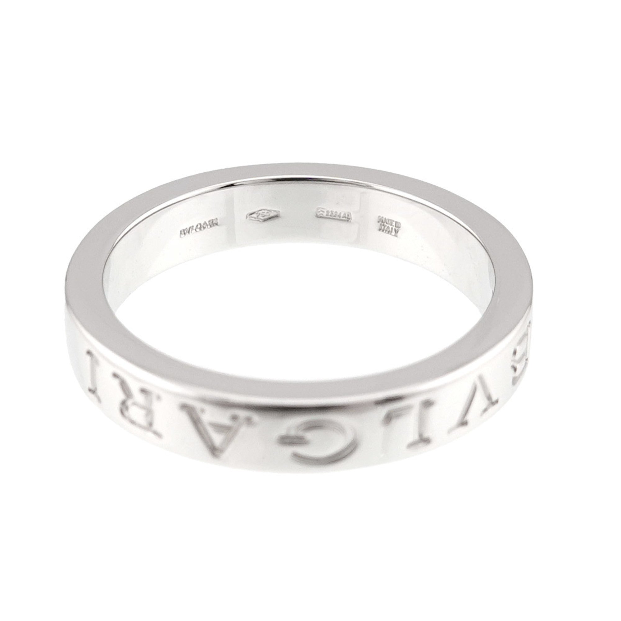 Bvlgari White Gold (18K) Band Ring (Pre-Owned)