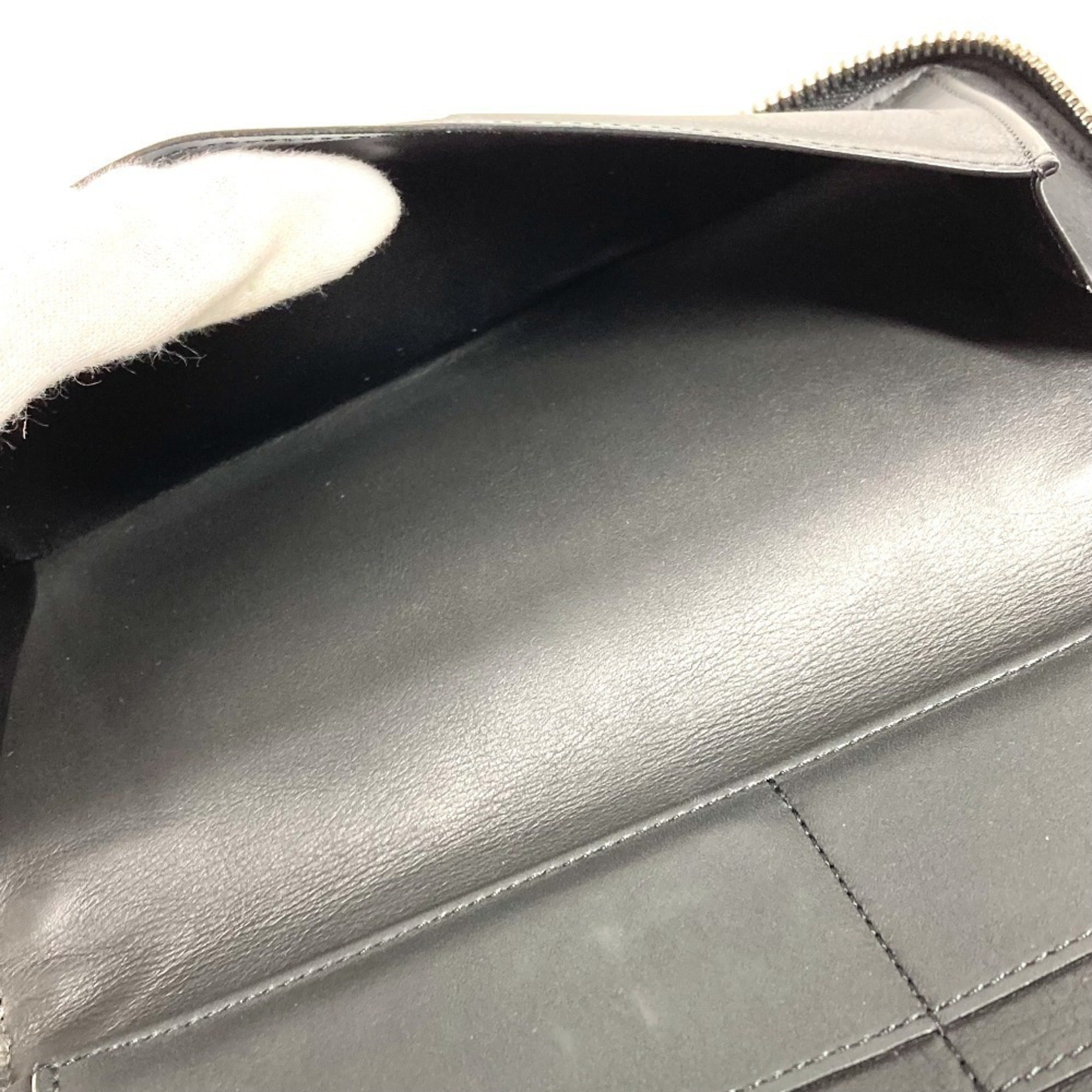 Louis Vuitton Black Infini Onyx Damier Infini Long Wallet (Bi-Fold) (Pre-Owned)