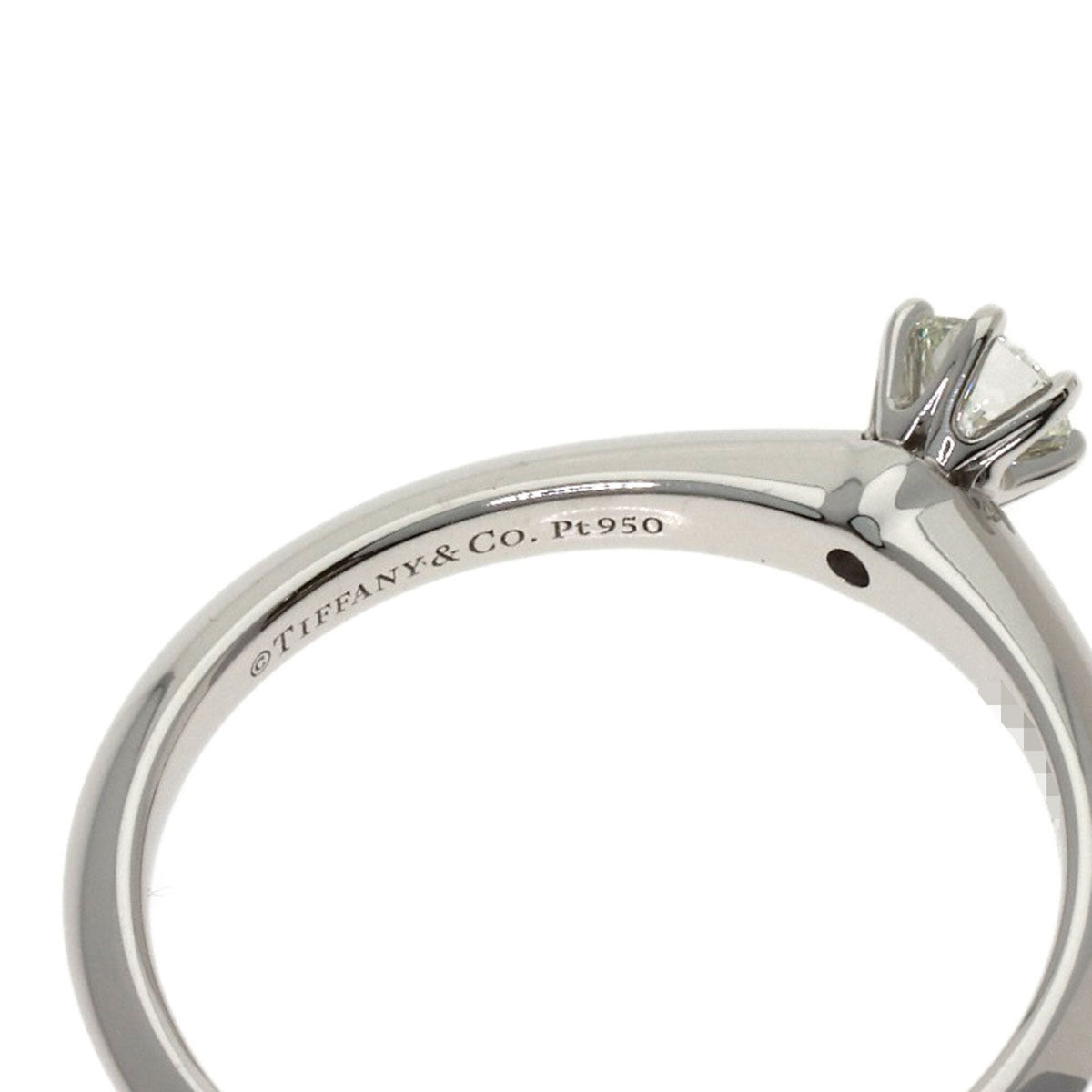 Tiffany Platinum 950 Band Ring (Pre-Owned)