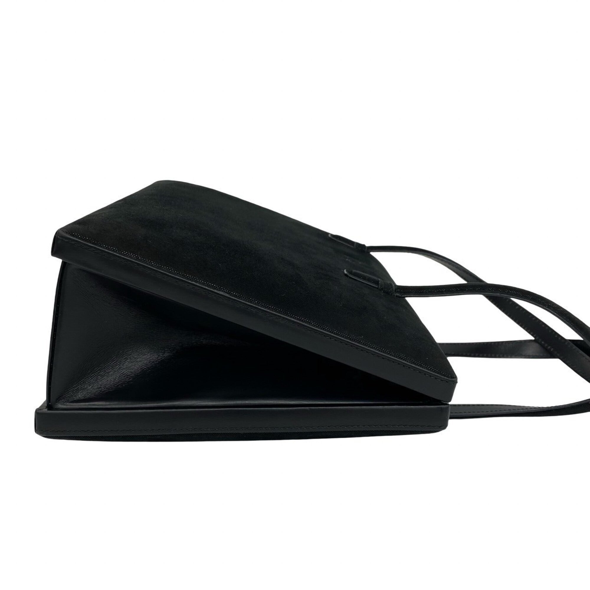 Loewe Black Suede Handbag Tote Bag (Pre-Owned)