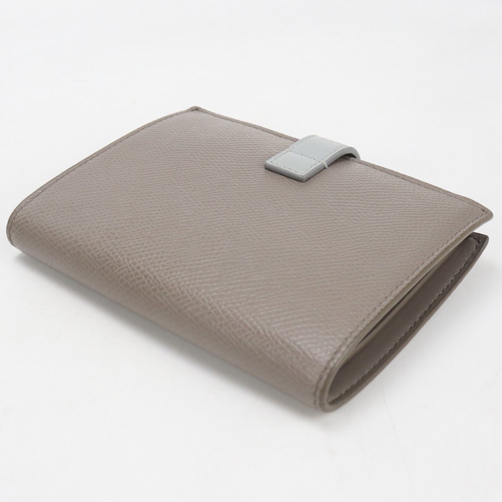 Celine Gray Leather Wallet (Bi-Fold) (Pre-Owned)