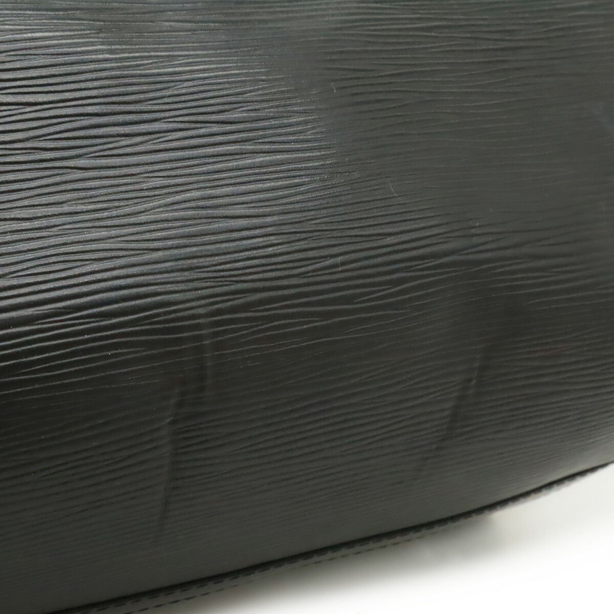 Louis Vuitton Black Noir Epi Leather Handbag (Pre-Owned)